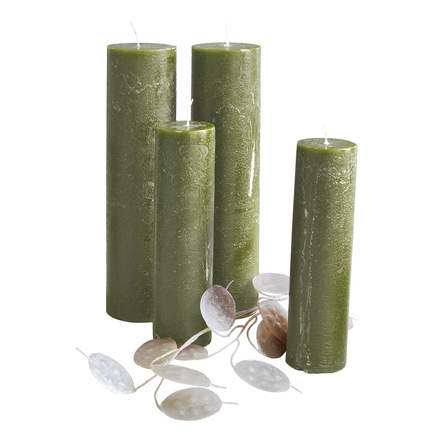 Lot de 4 bougies Avinal