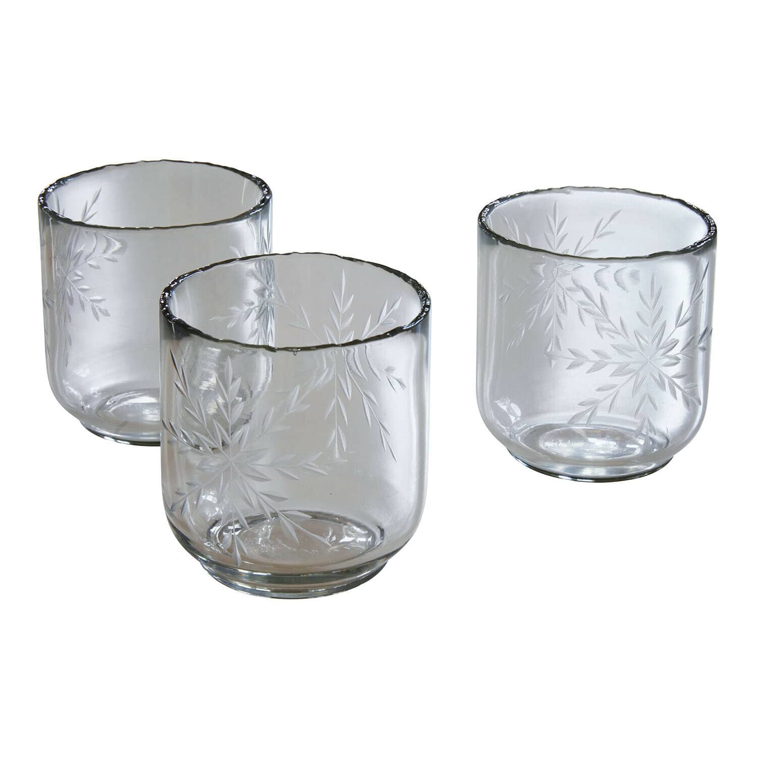 Windlicht set van 3 Selhild