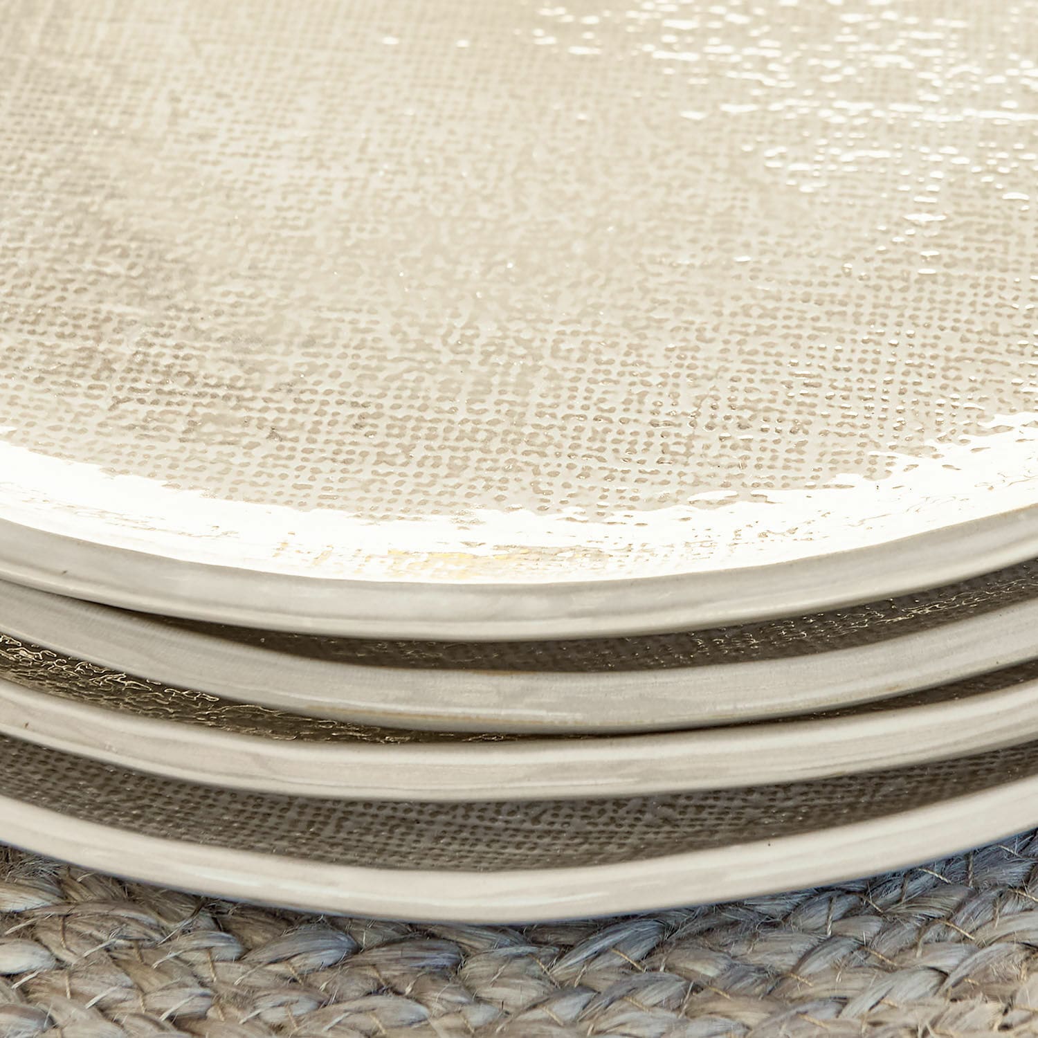 Groot bord set van 4 Luganville