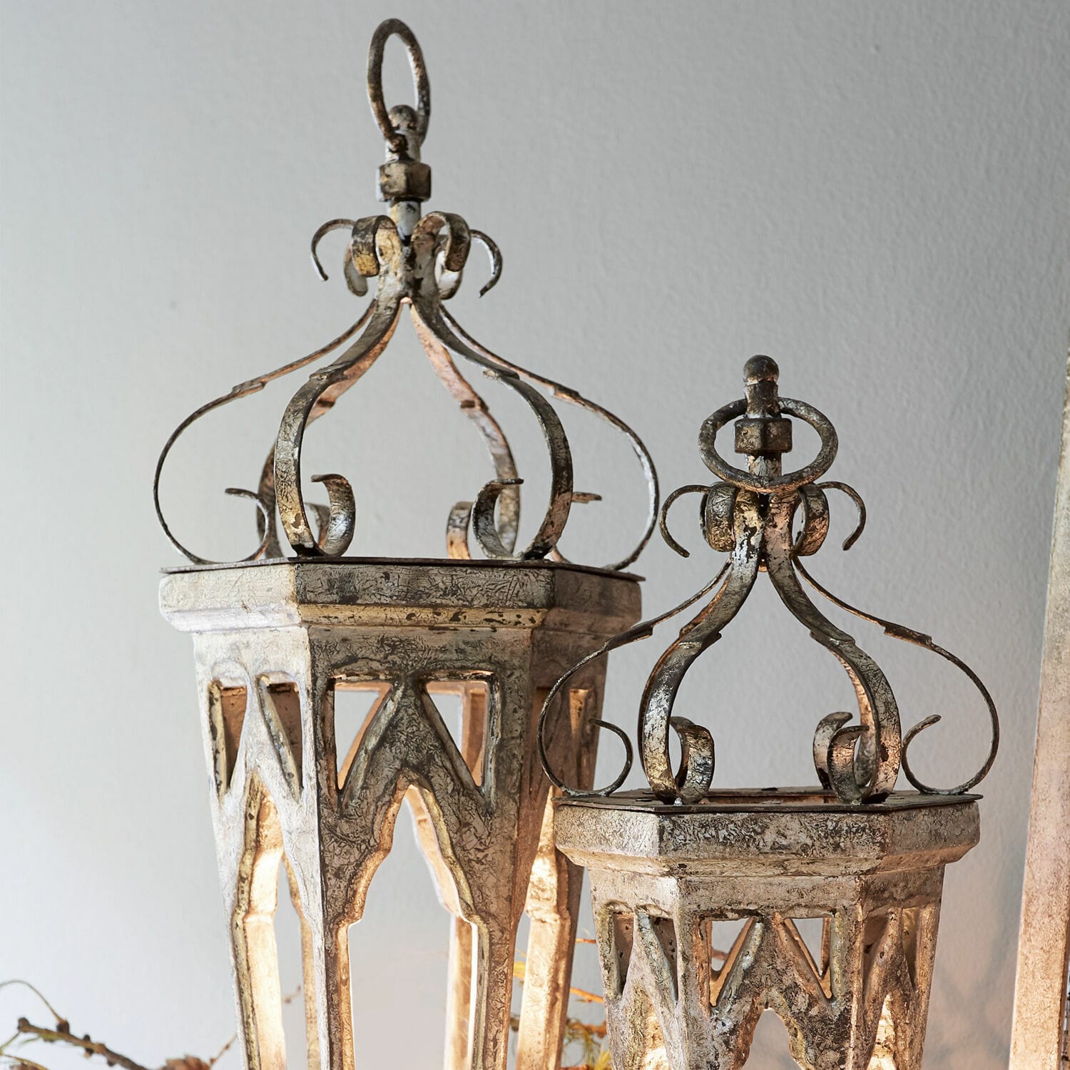 Lot de 2 décorations Morvant