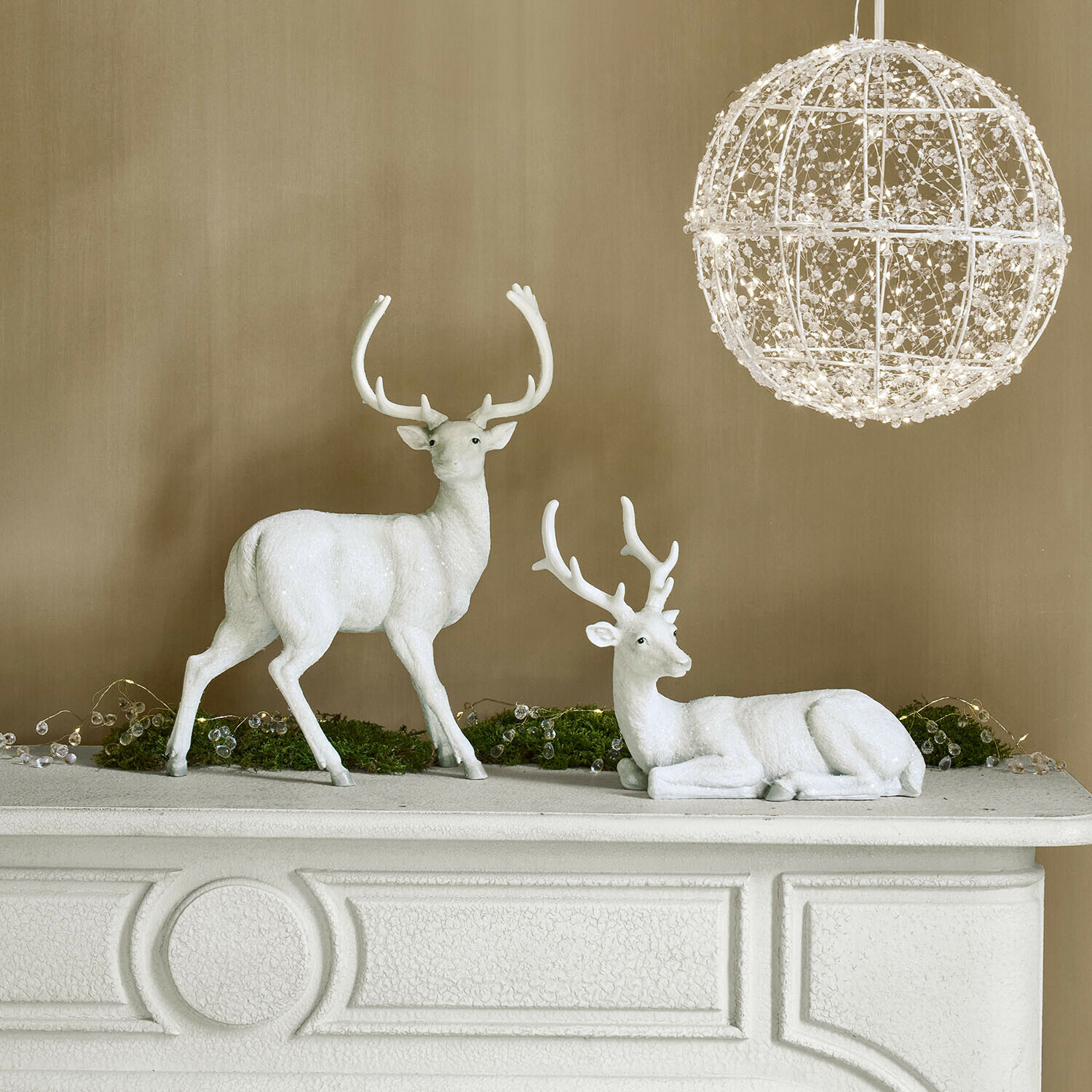 Decoratief hert set van 2 Kelonne Decoratief hert set van 2 Kelonne