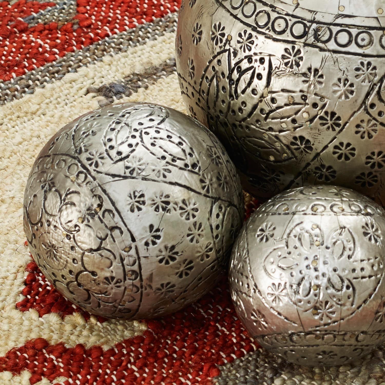 Lot de 3 boules décoratives Liezel