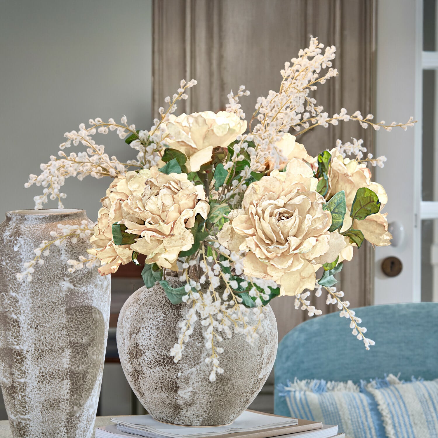 Lot de 6 fleurs décoratives Mervix