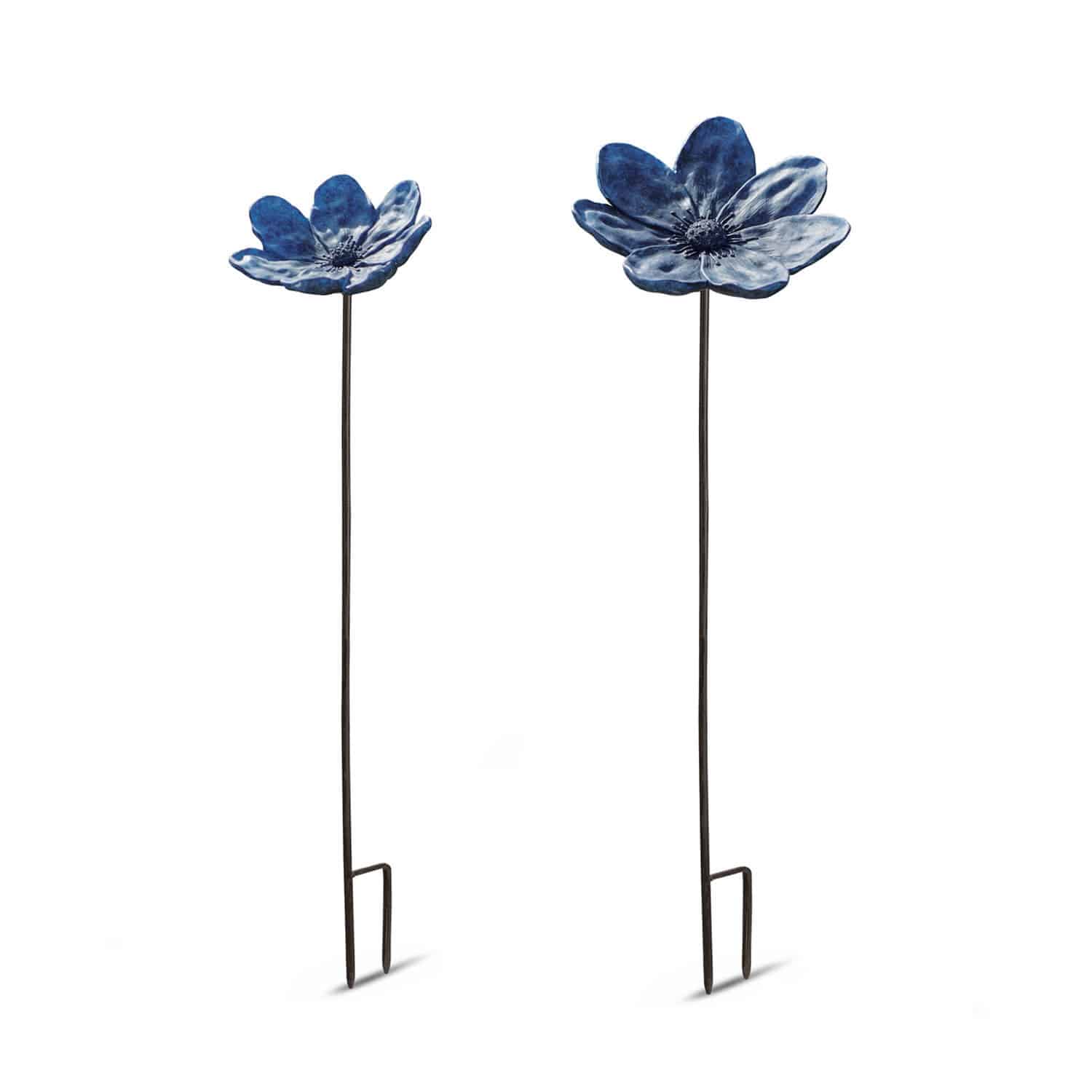 Lot de 2 piques de jardin Soucy