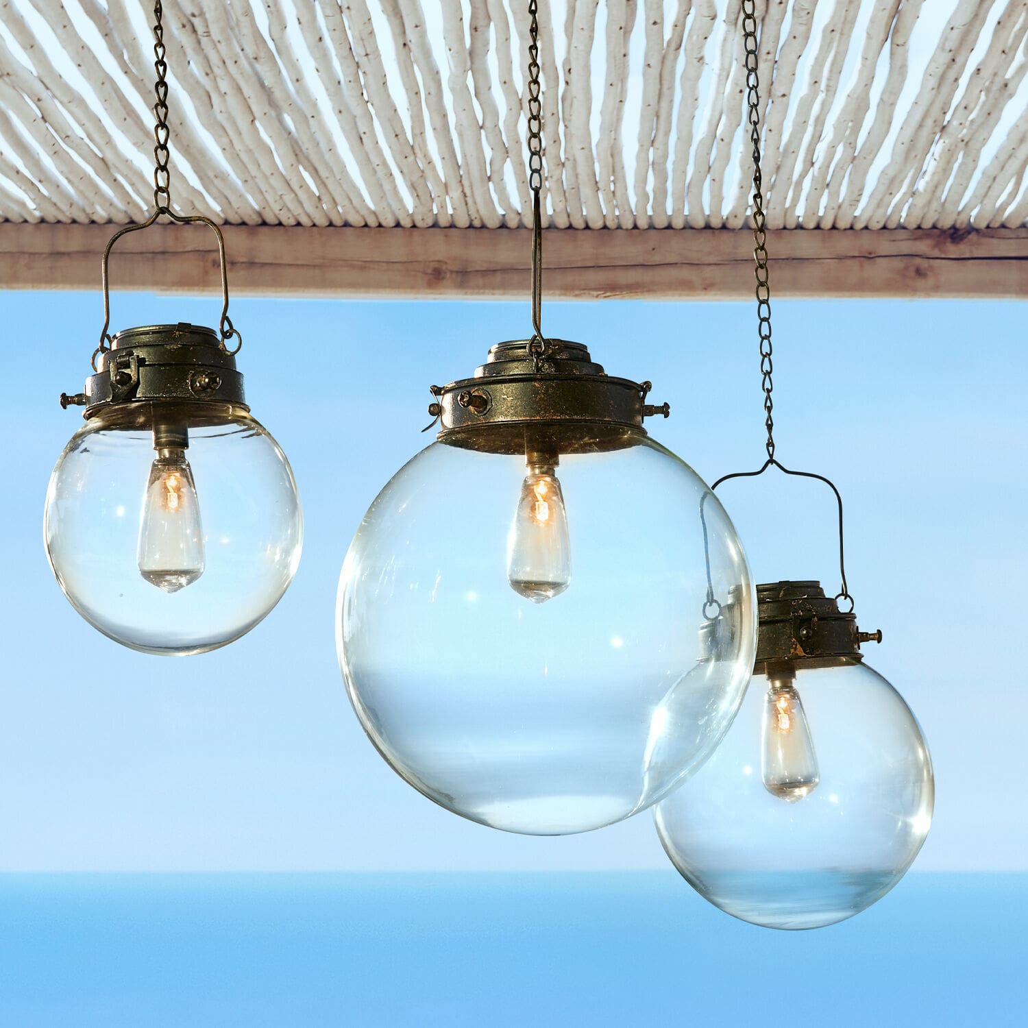 Lot de 3 lampes solaires Celare