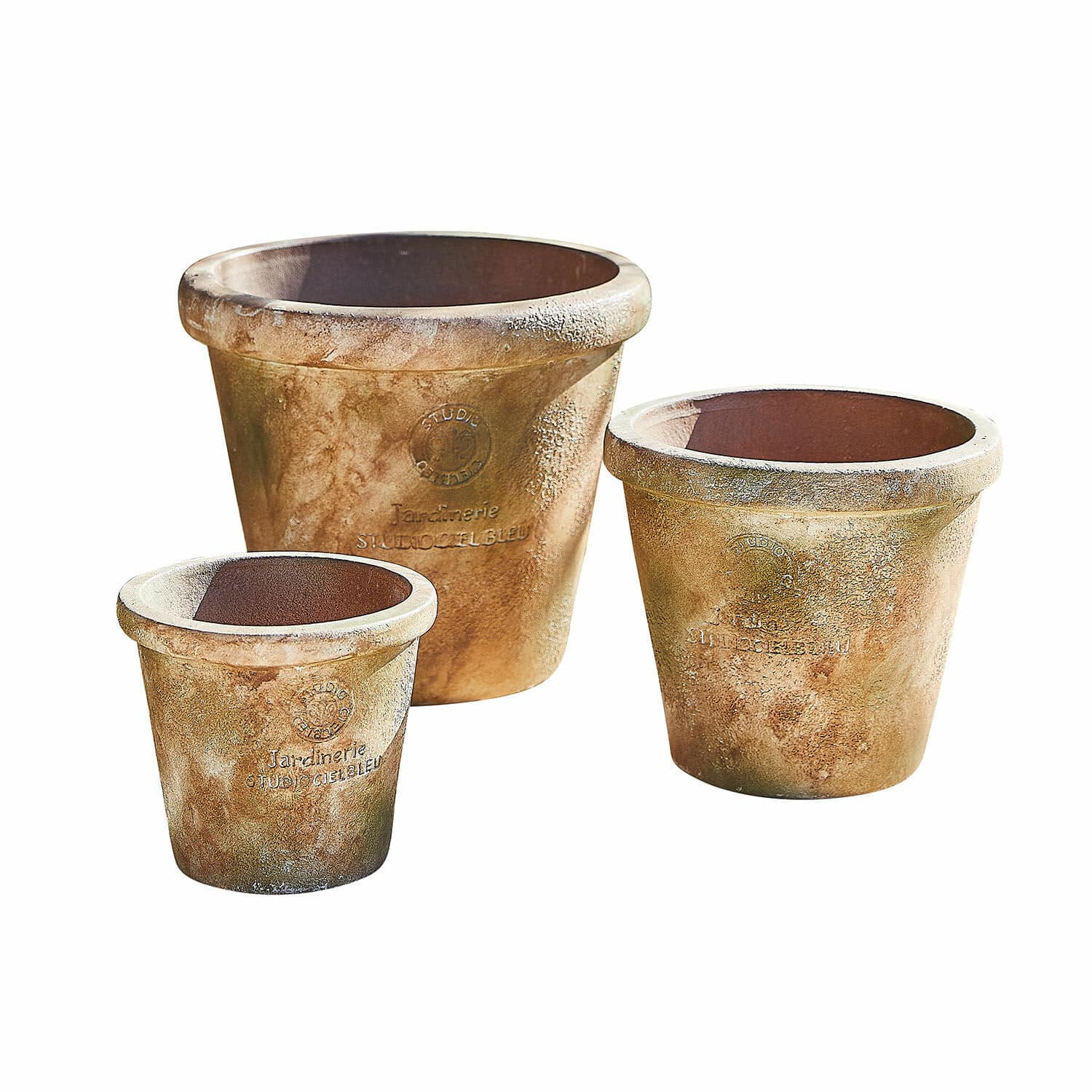 Lot de 3 cache-pots Ameliro