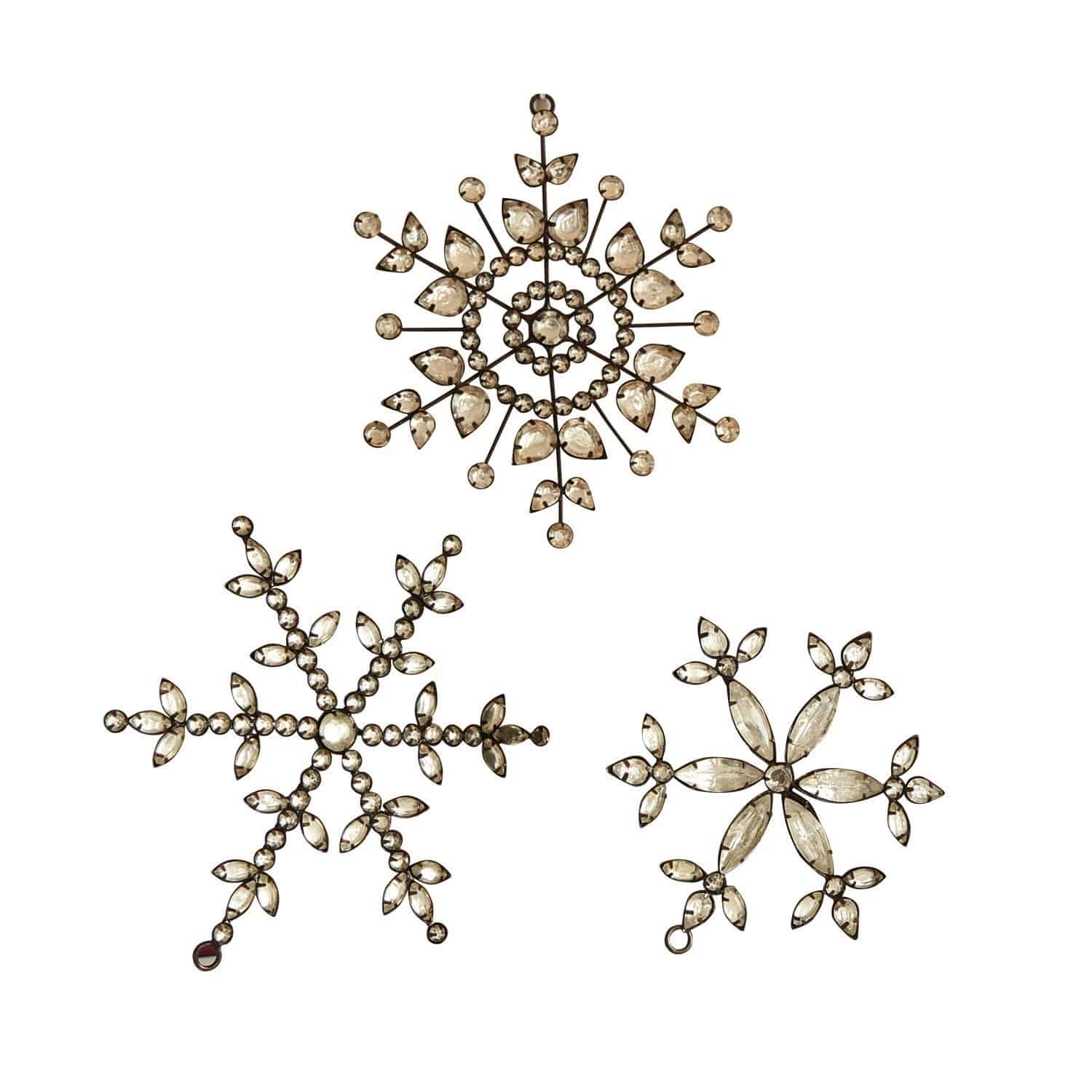 Lot de 3 décorations de Noël Holy Stars