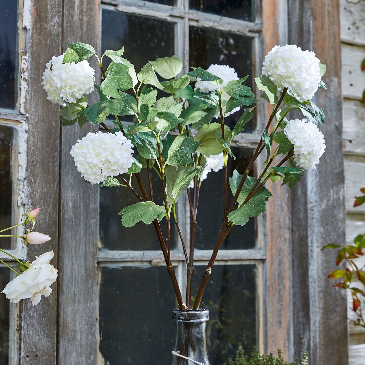 Lot de 3 fleurs décoratives Minqa