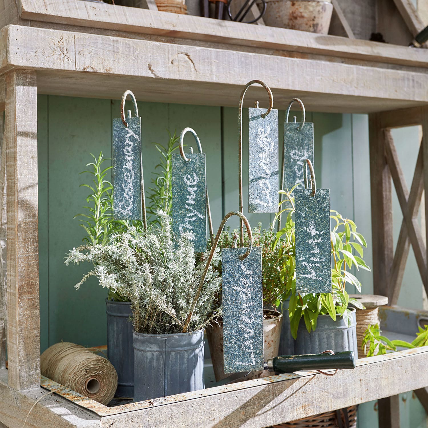 Lot de 6 marque-plantes Sefrou