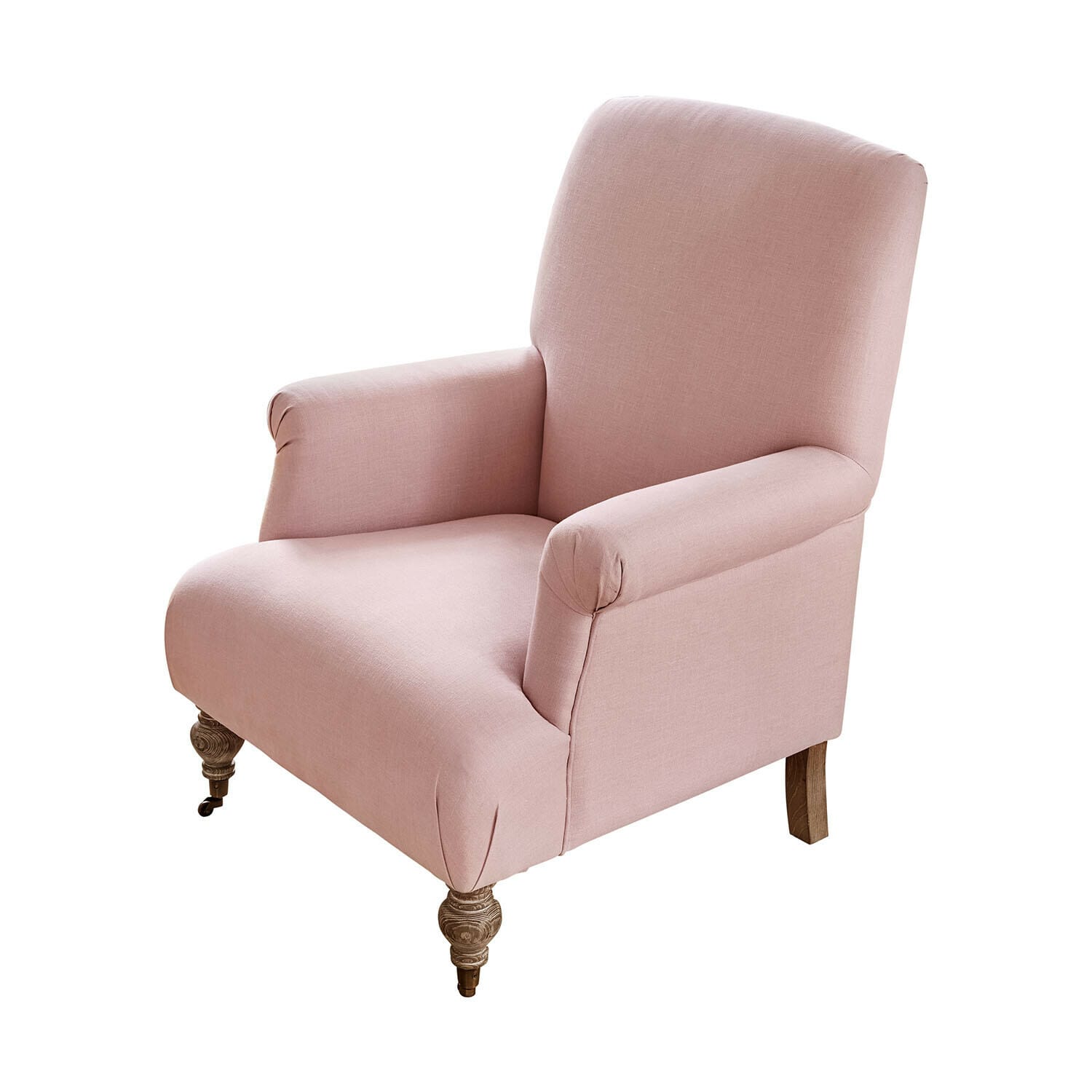 Fauteuil met hocker Rose de Lumière