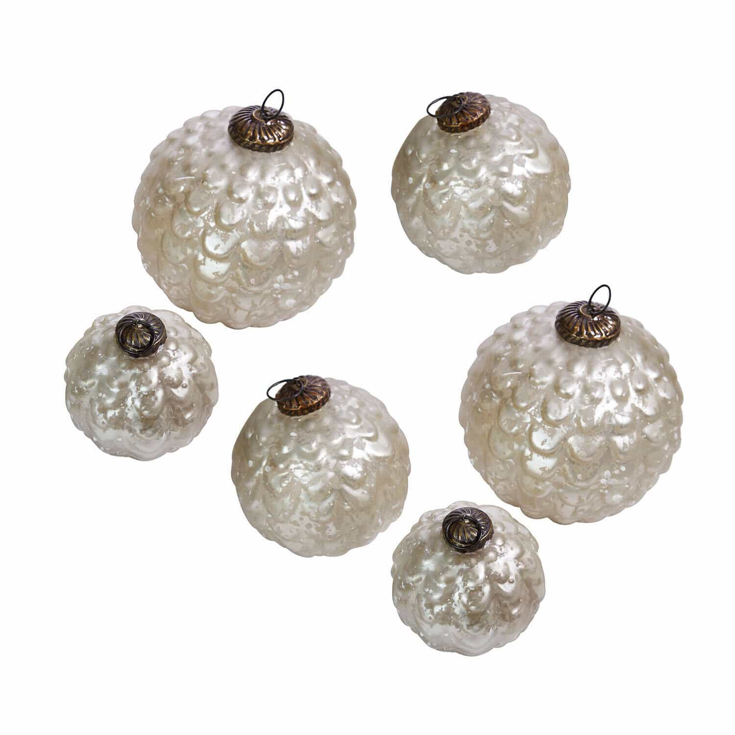 Kerstbal set van 6 Domara