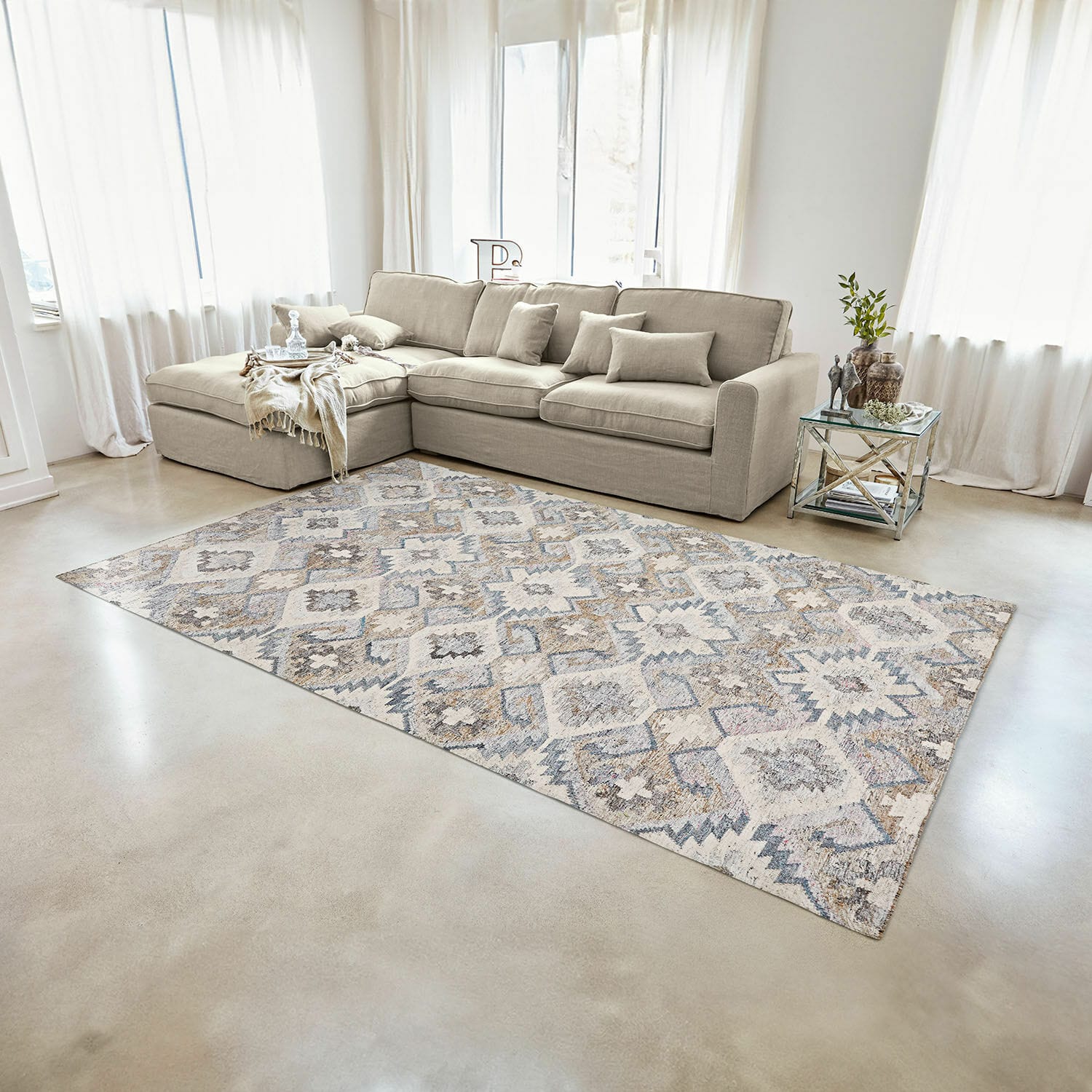 Tapis d'intérieur et d'extérieur Mellory
