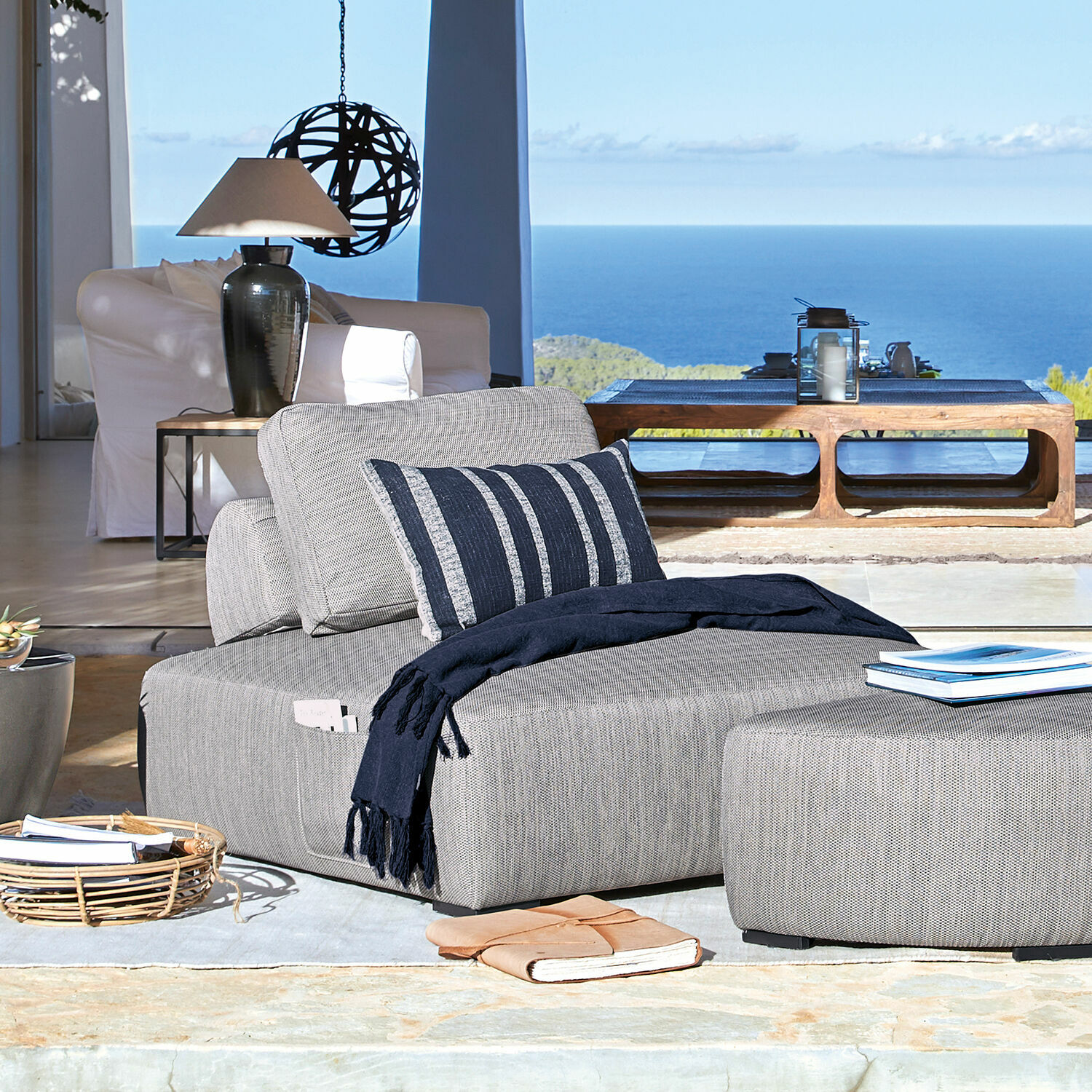 Lot de 3 housses de coussins Andulo