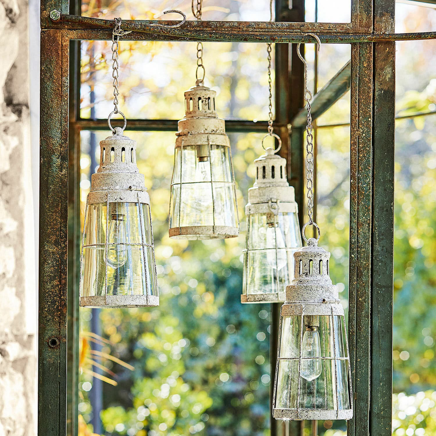 Lot de 4 lanternes à LED Ligrette