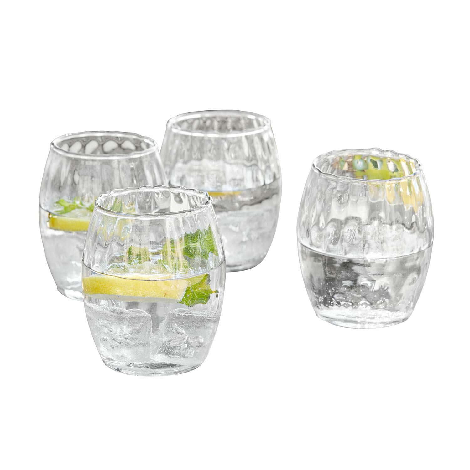Lot de 4 verres Bourgavin