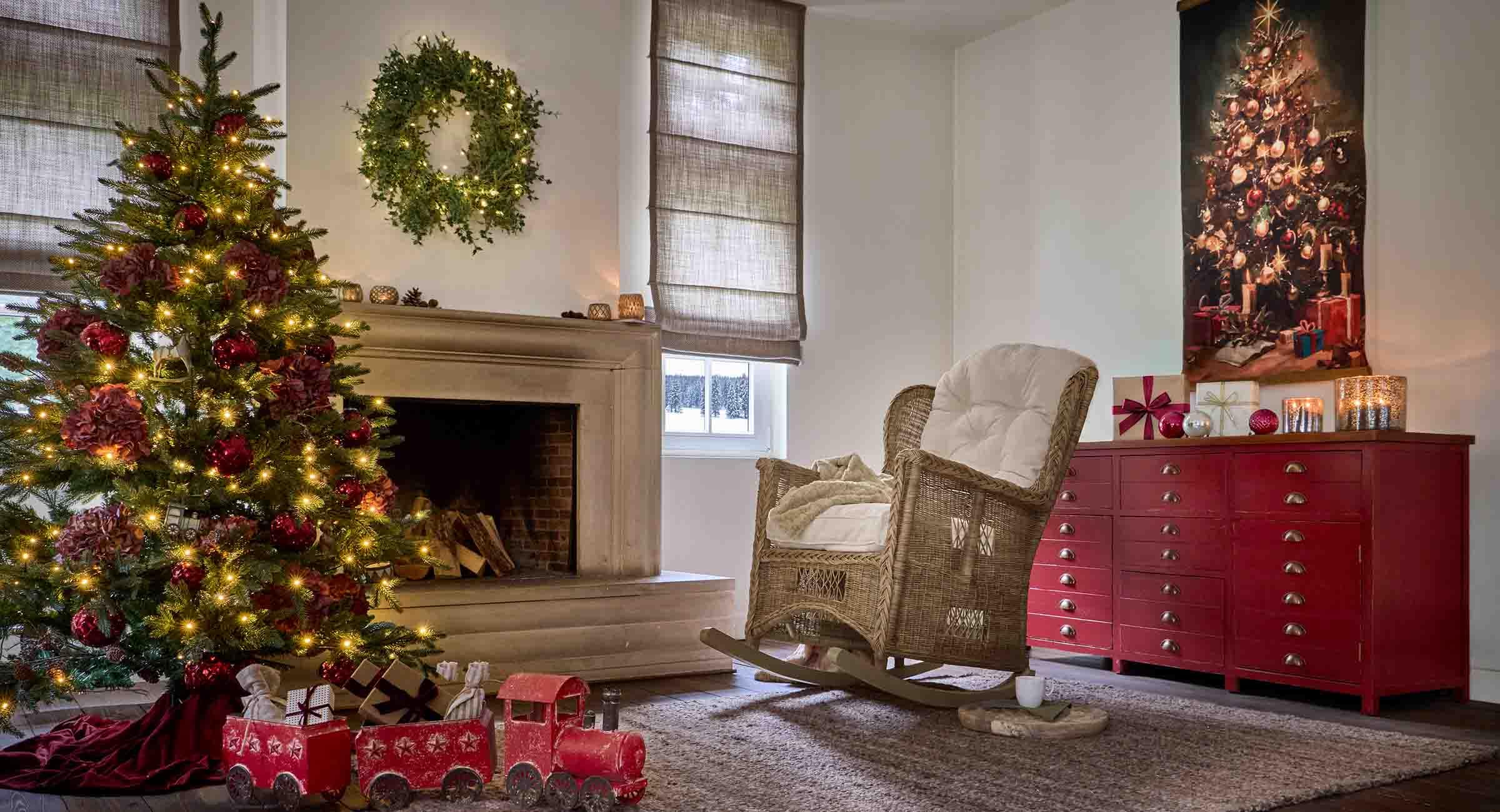 Kerstmis met nostalgische charme