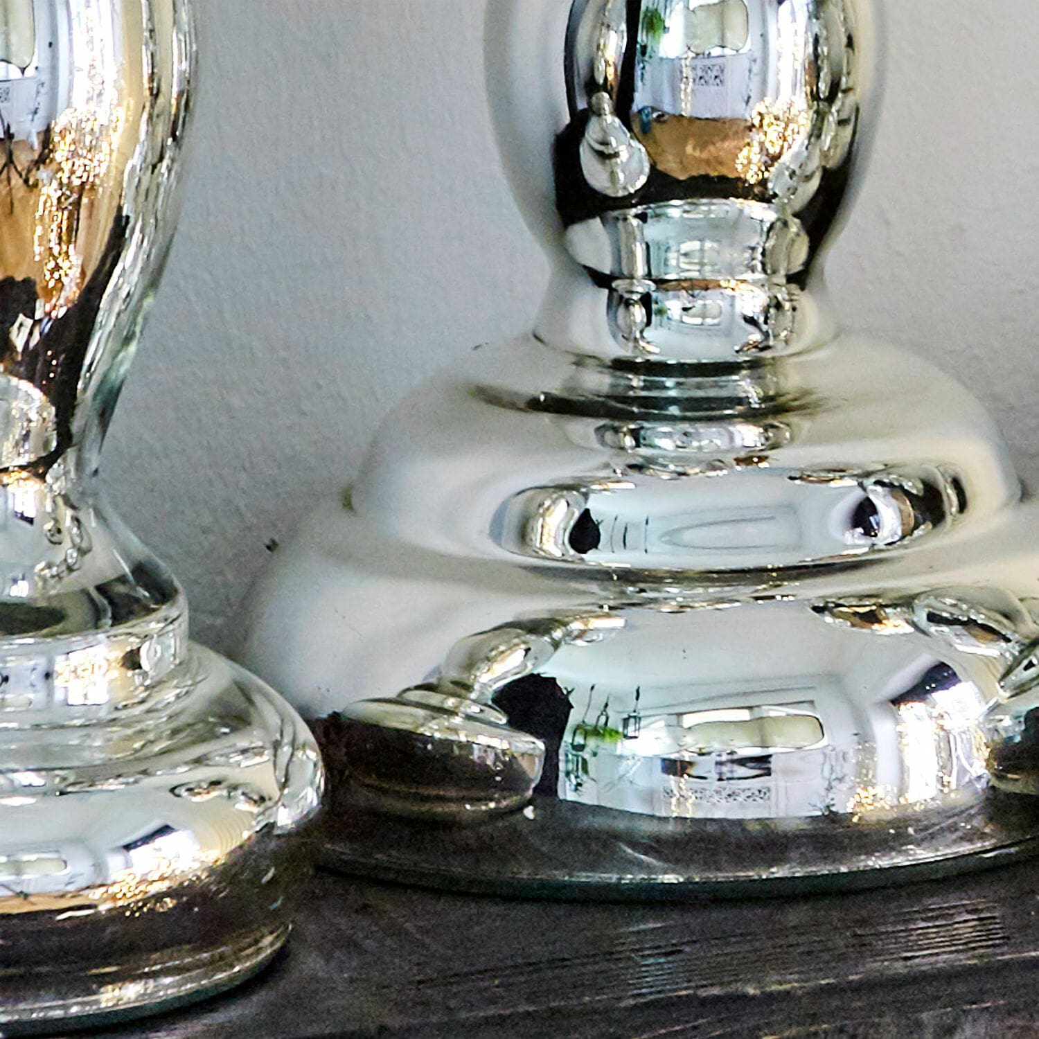 Lot de 4 bougeoirs Aajun