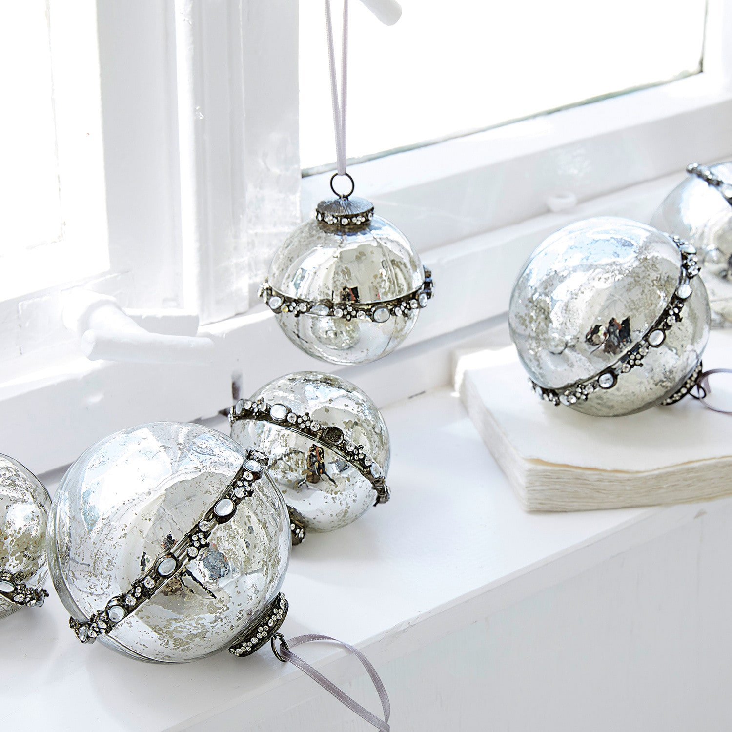 Lot de 6 décorations de Noël Cloé