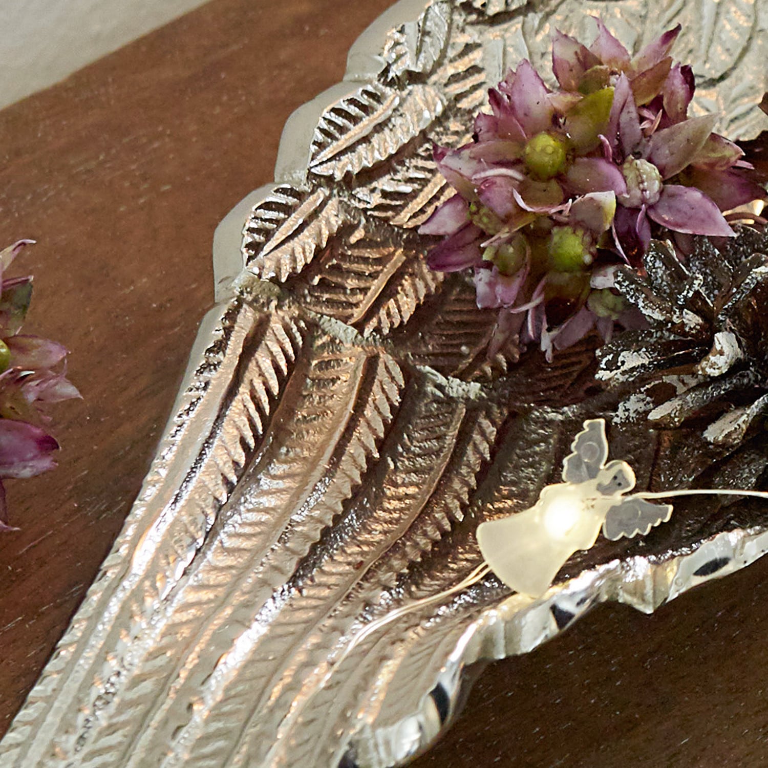Lot de 2 ailes d'ange Silver