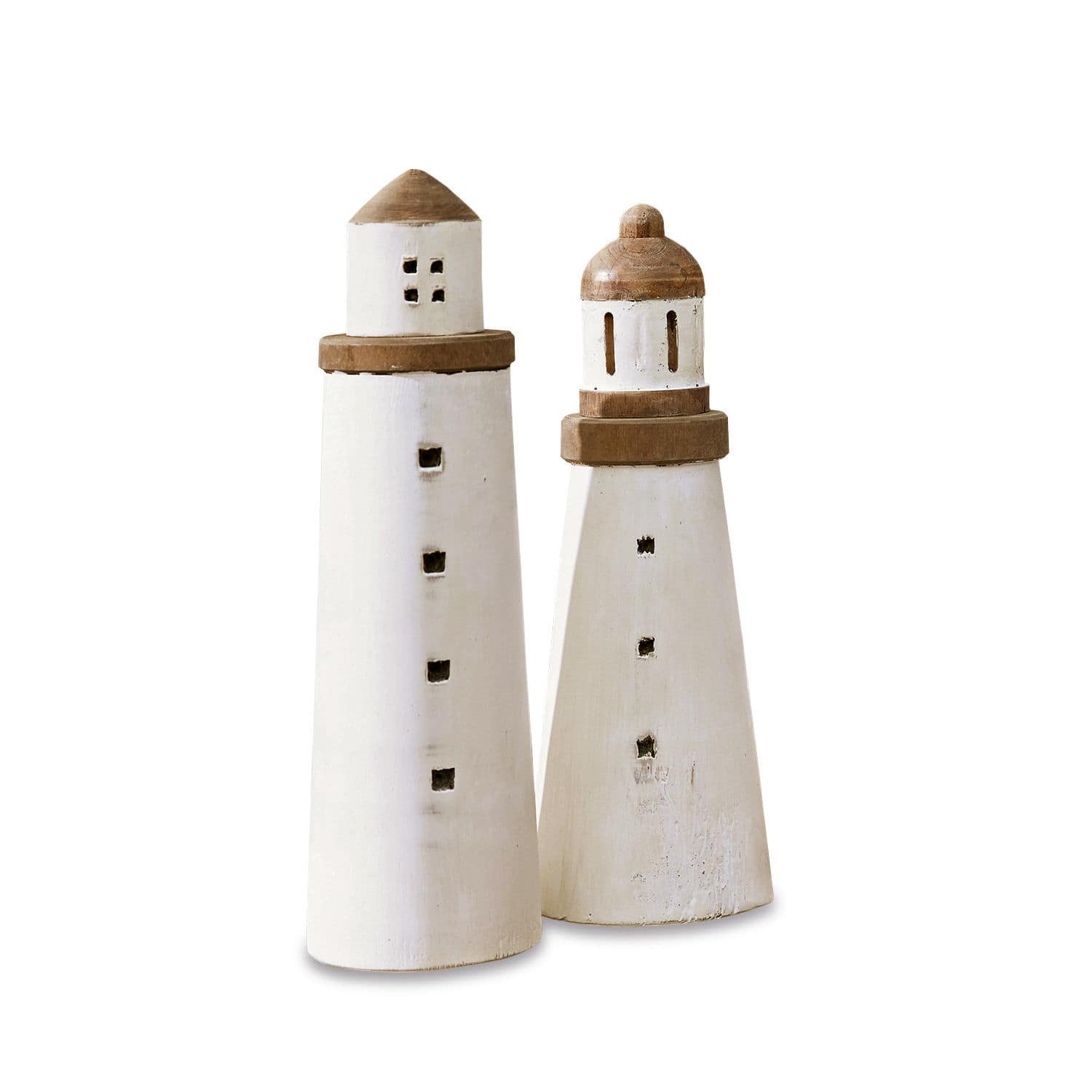 Lot de 2 phares décoratifs Romilly
