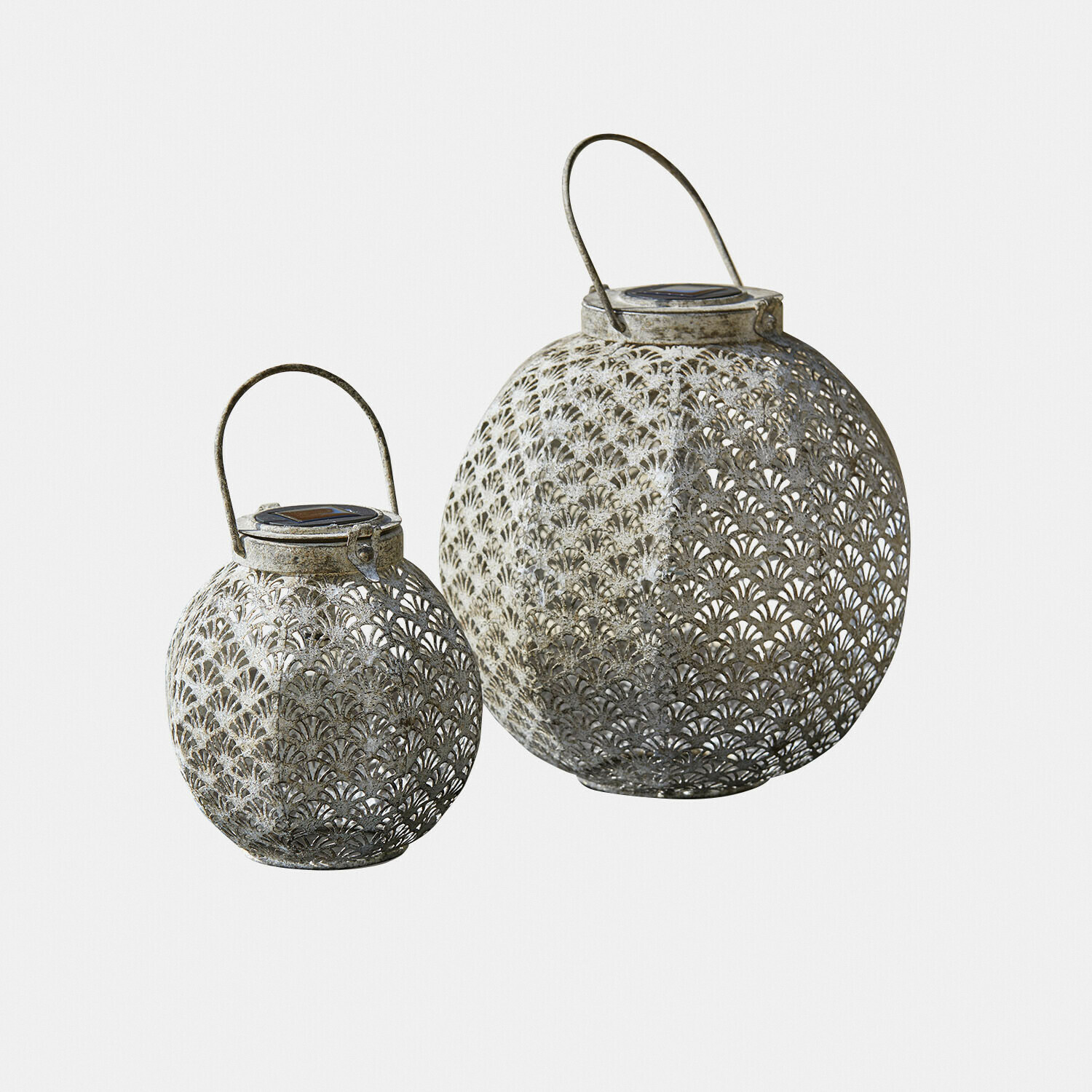 Lot de 2 lanternes solaires Omirah