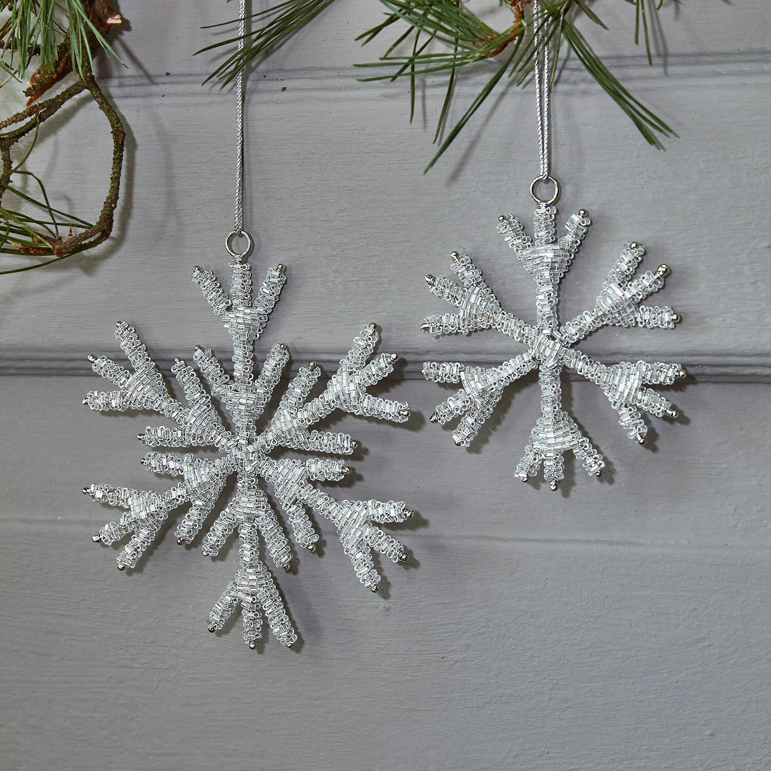 Kerstversiering set van 2 Tilicia