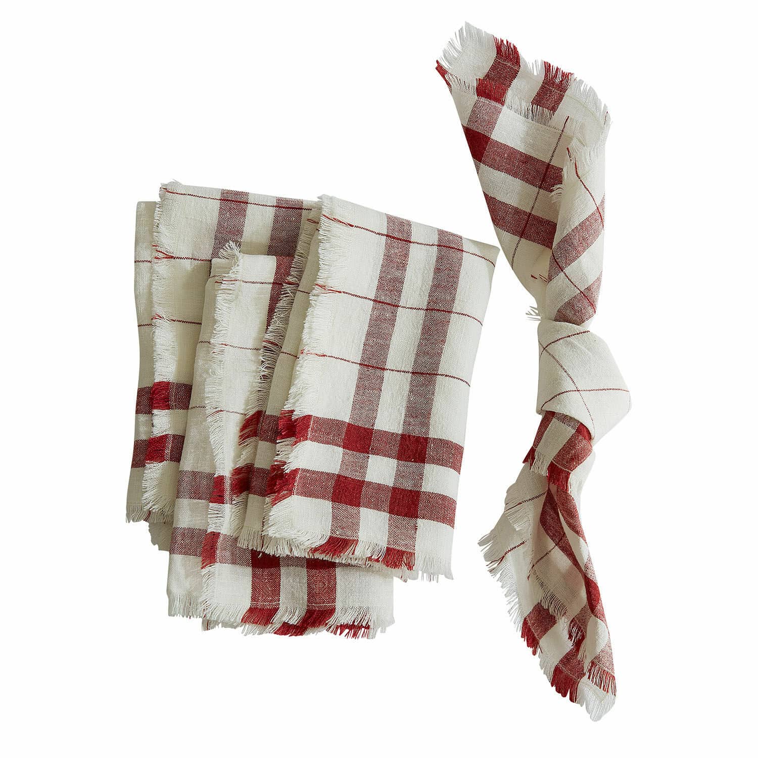 Lot de 4 serviettes de table Zarella