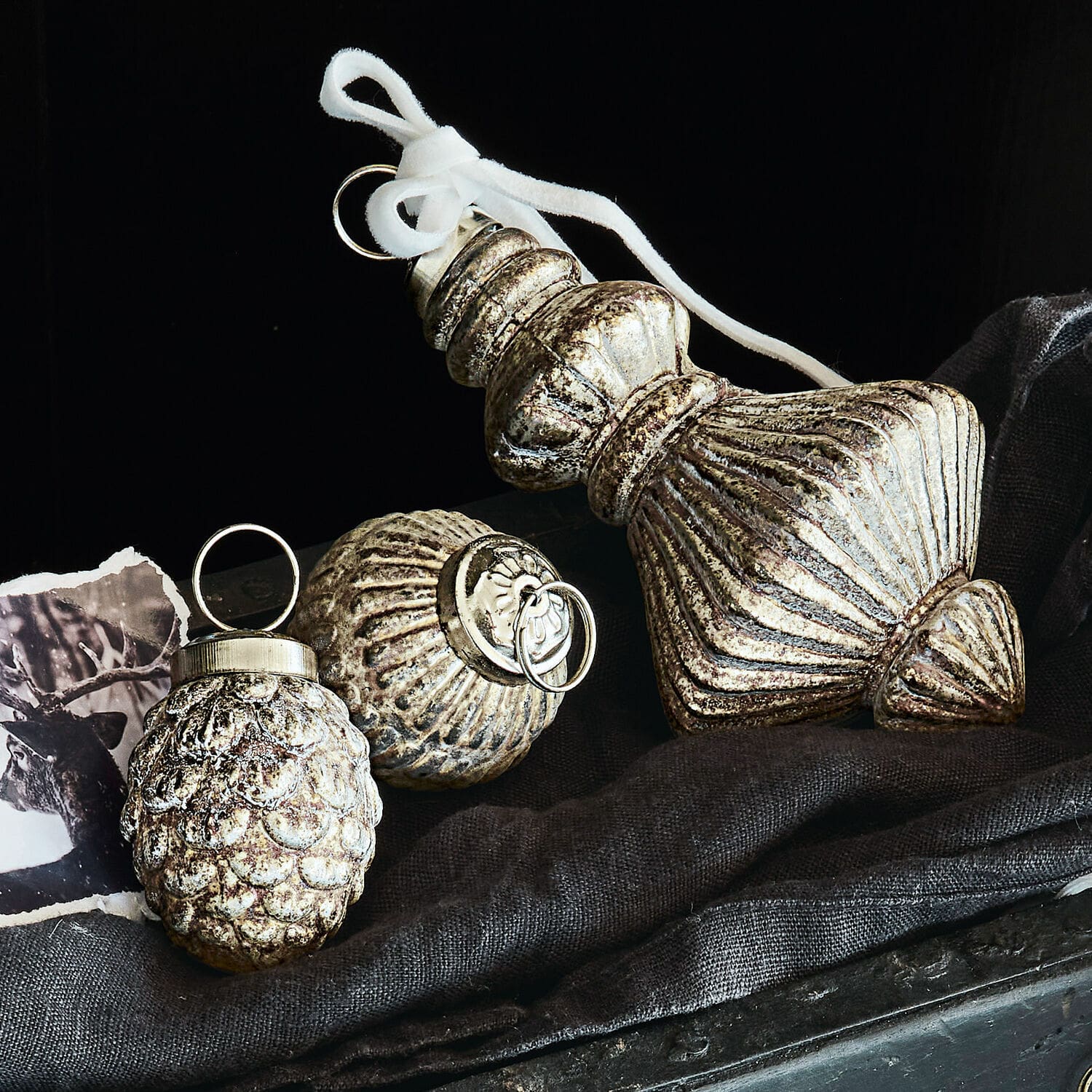 Kerstversiering set van 6 Ménoire