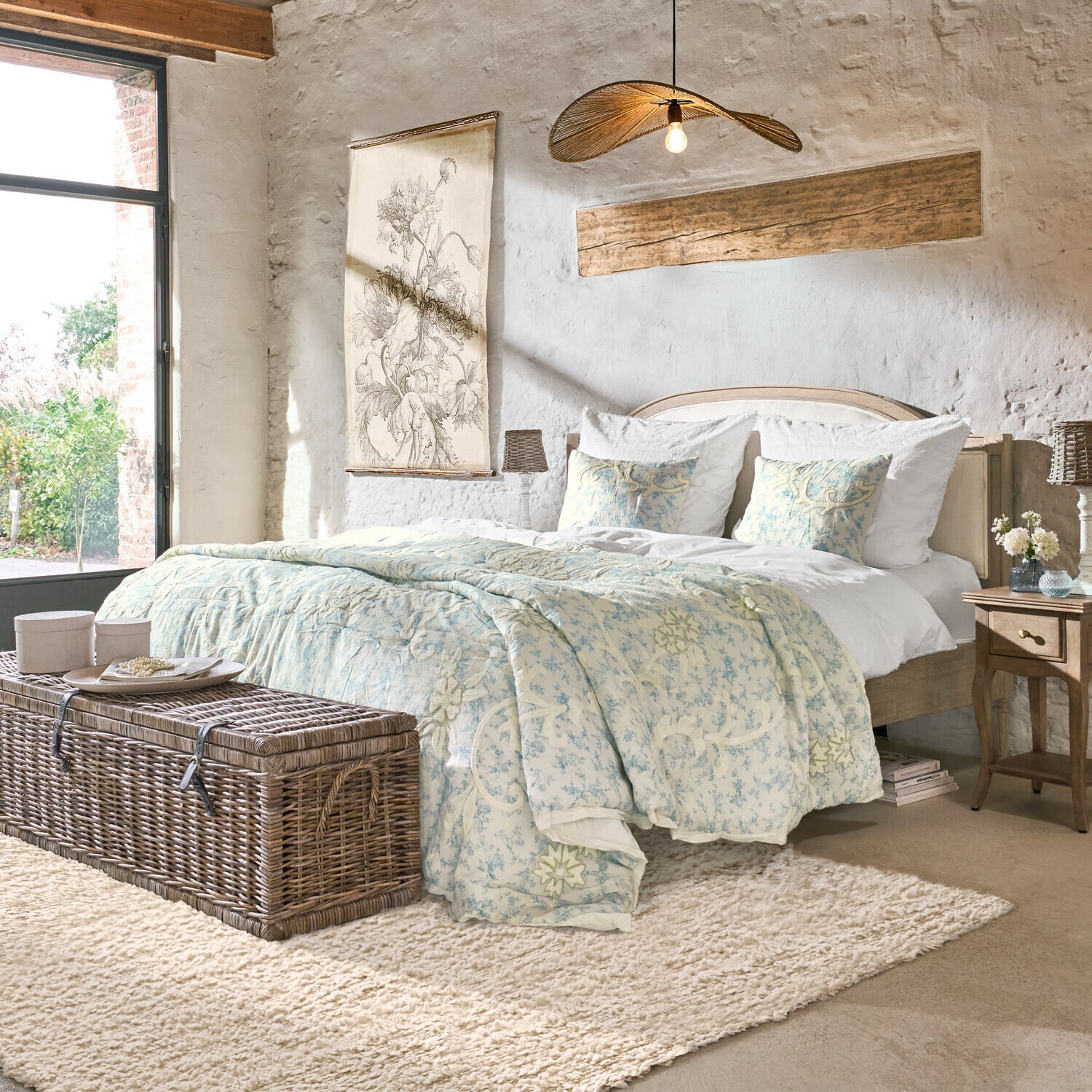 Courtepointe Rocaille Étoilée