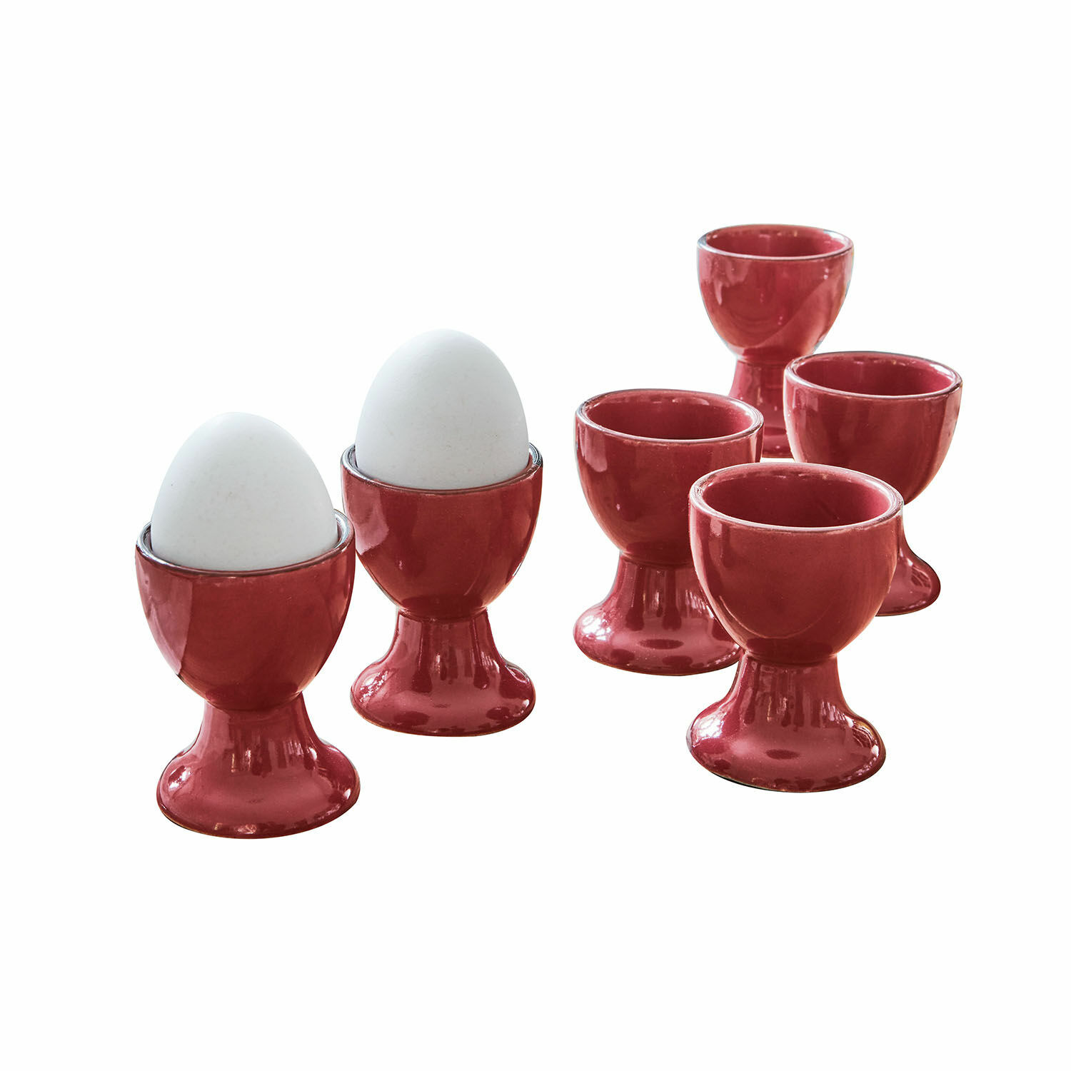 Lot de 6 coquetiers Biarré