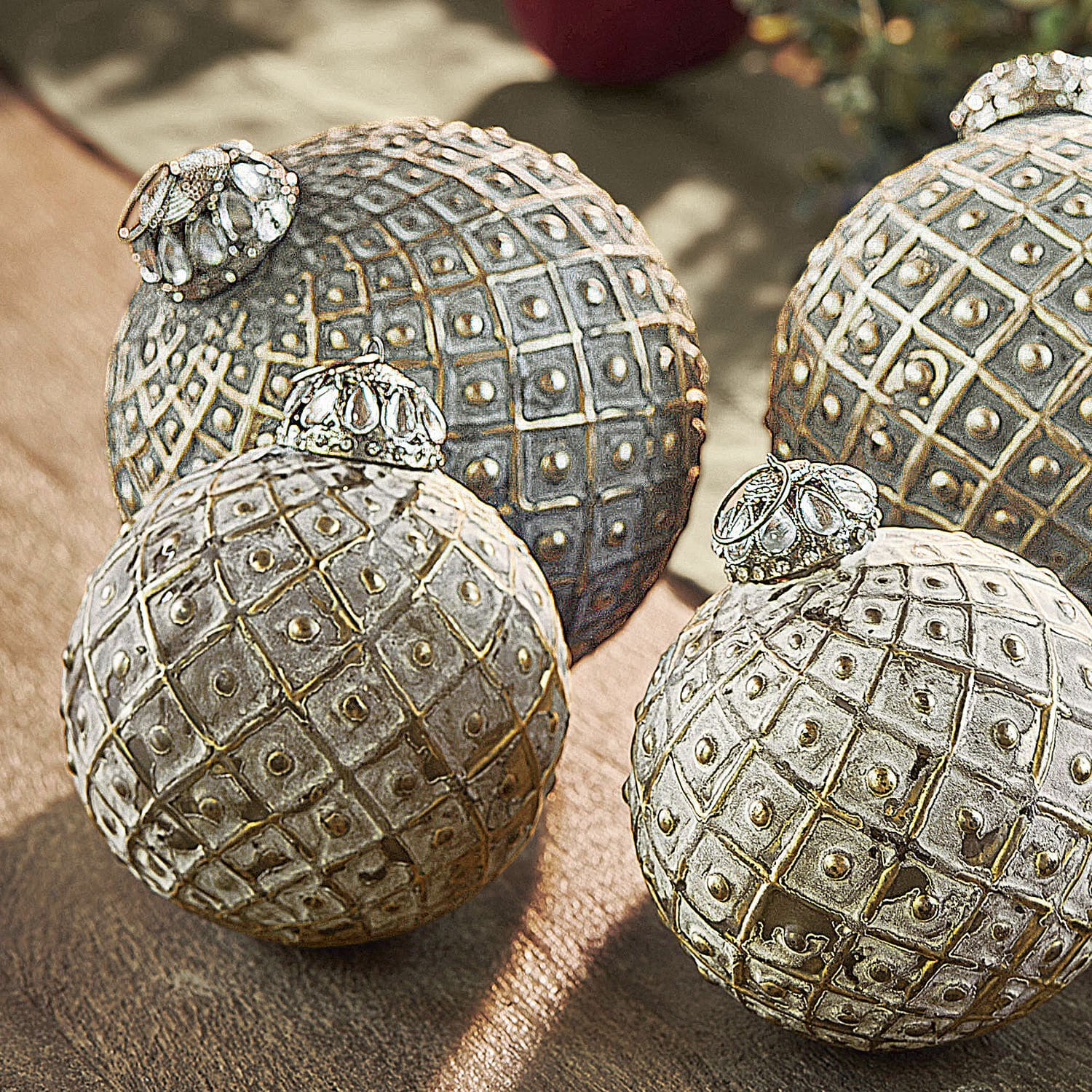 Kerstversiering set van 6 Lucero