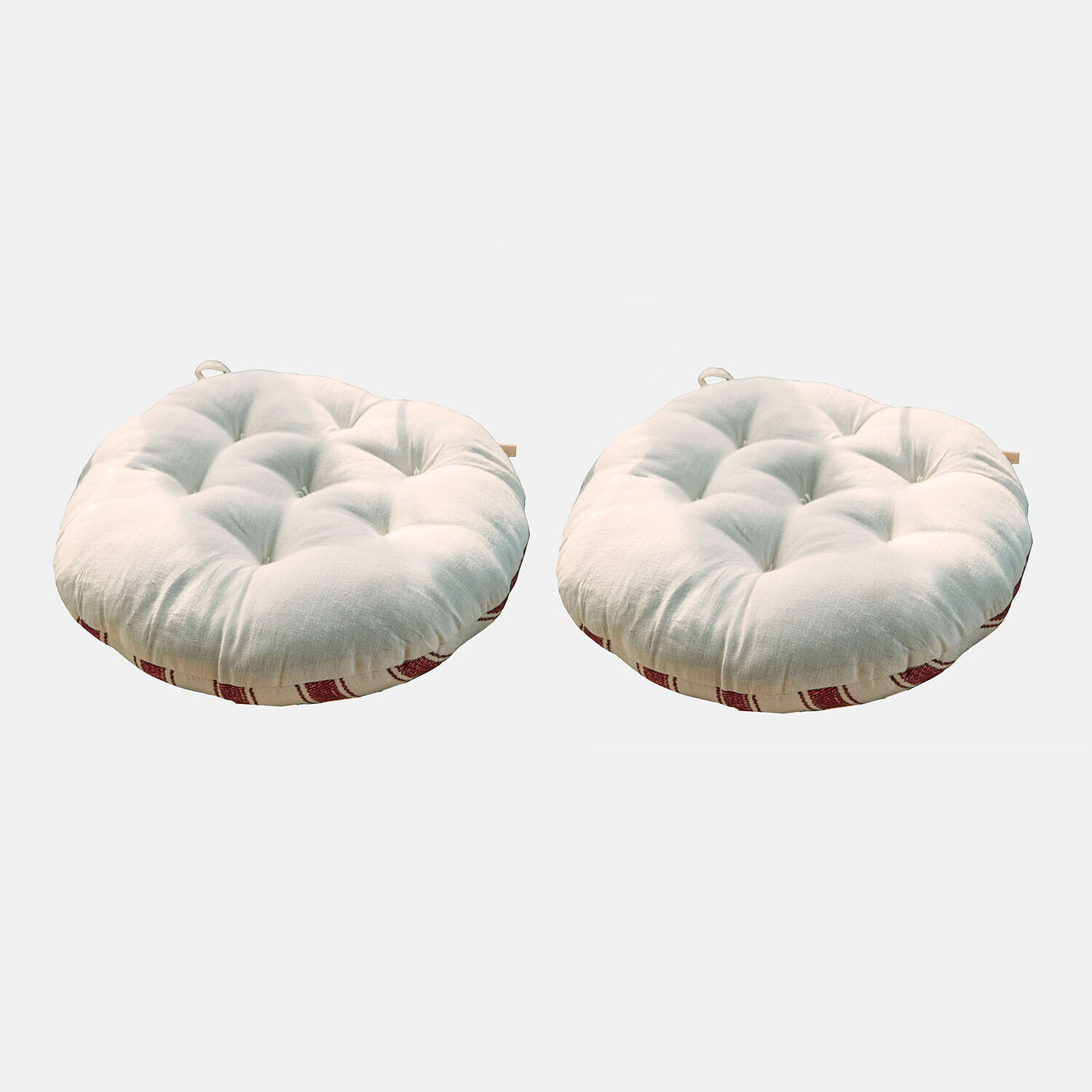 Lot de 2 galettes de chaises Bourrignon