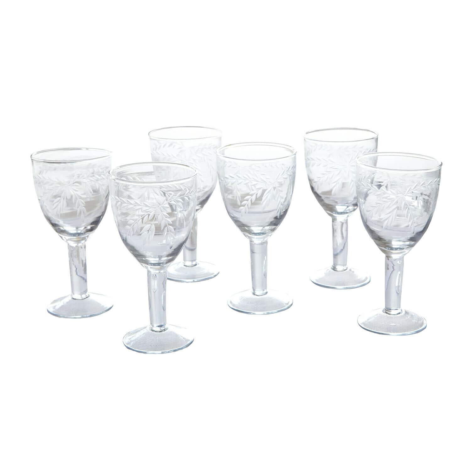 Lot de 6 verres Florineau
