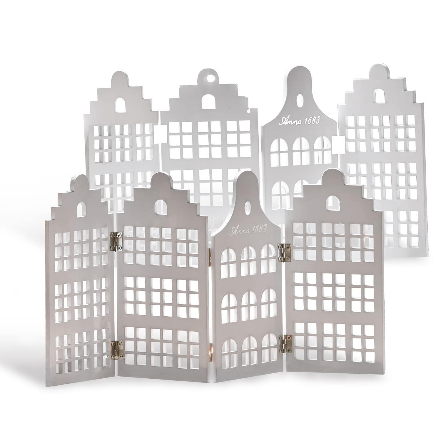 Lot de 2 décorations façades Crisfield