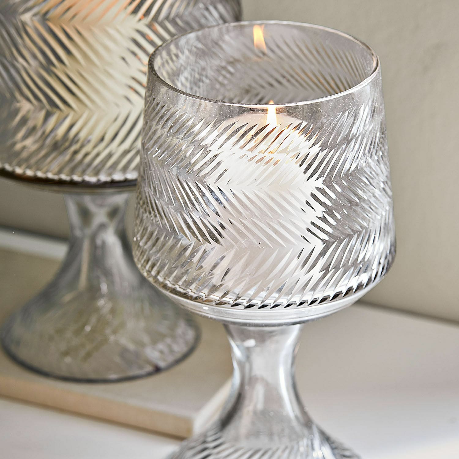 Lot de 2 photophores Lynettes