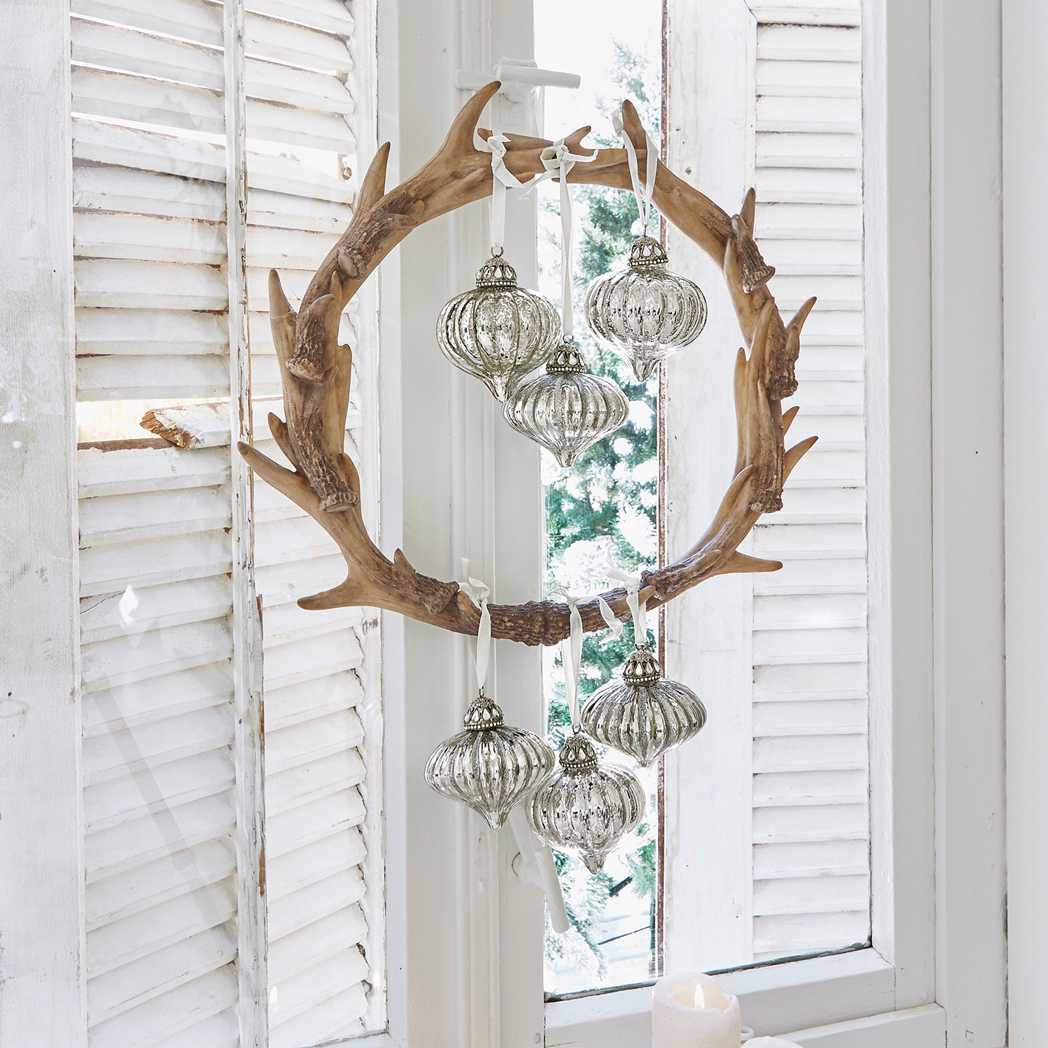 Lot de 6 décorations de Noël Mourens