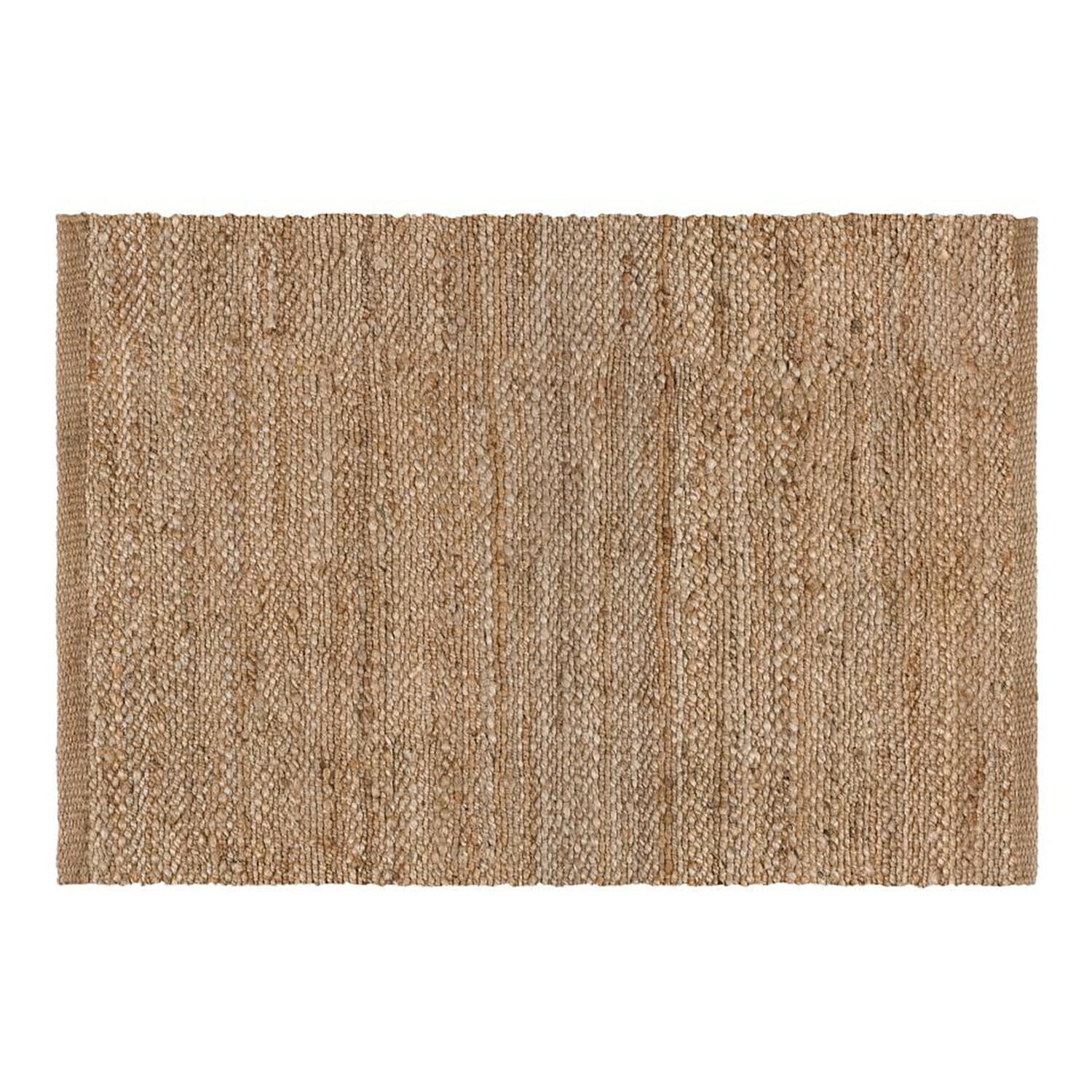 Tapis Abitain Tapis naturel en jute beige à tissage épais, parfait pour une décoration intérieure écologique