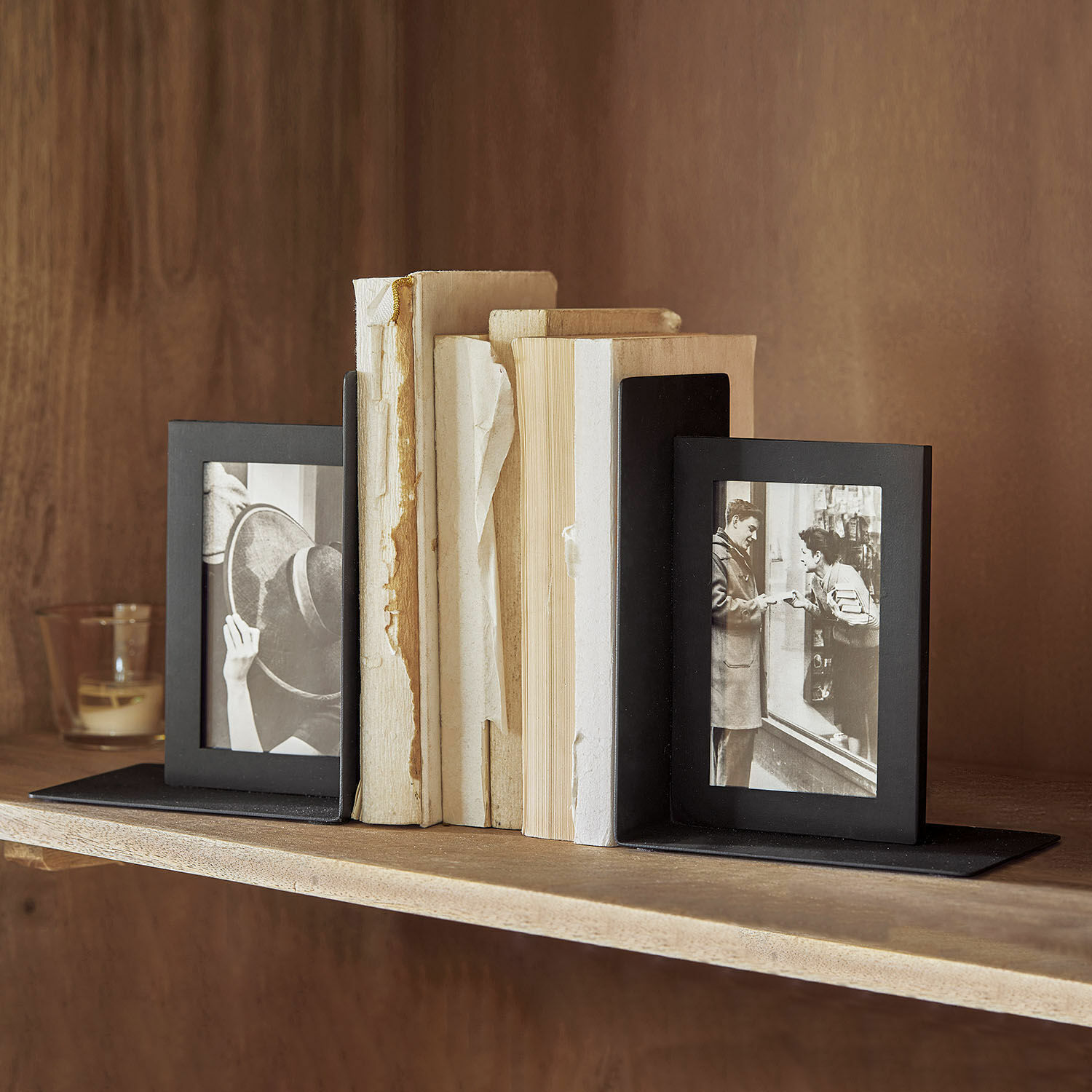 Lot de 2 serre-livres Luisant