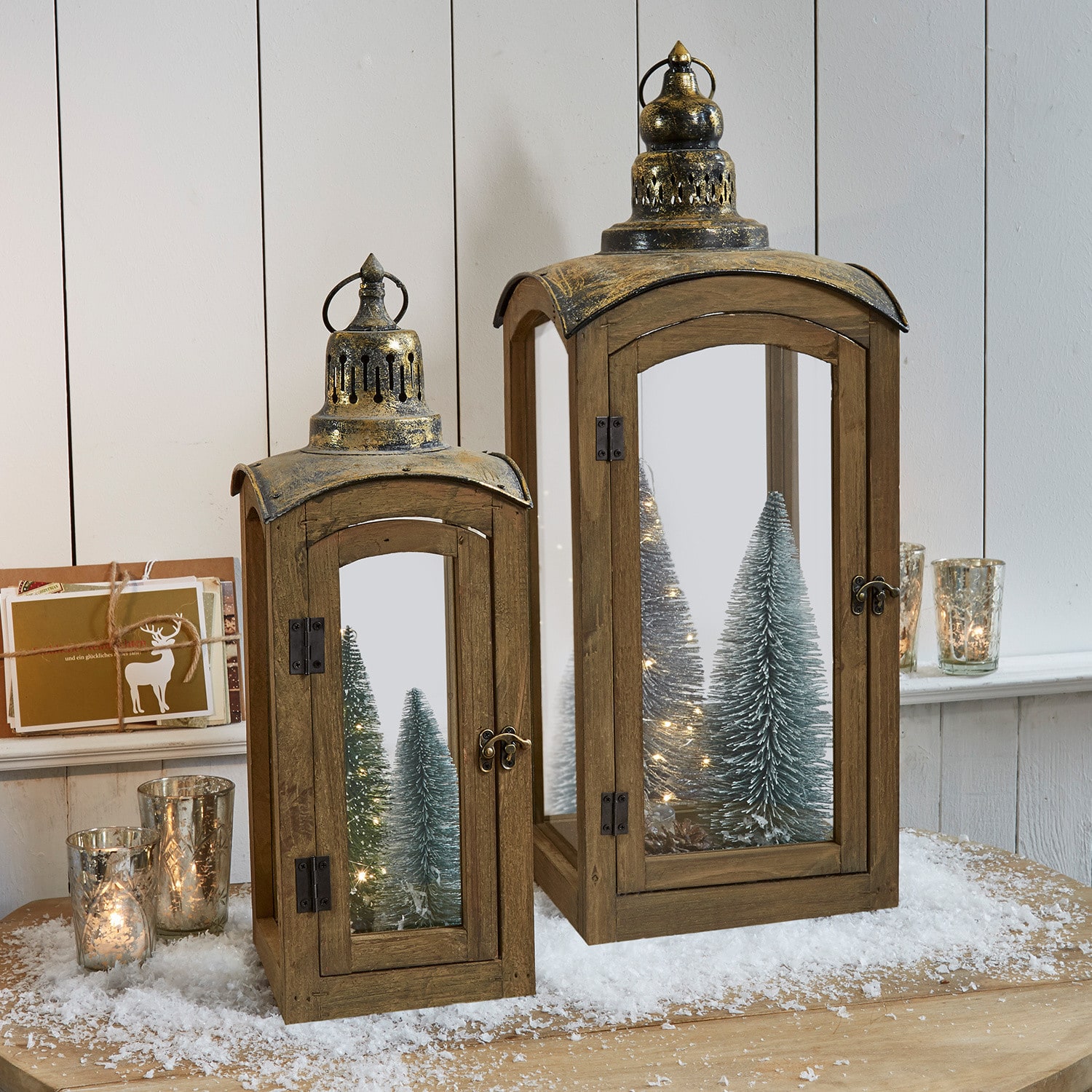 Lot de 2 lanternes Arsène