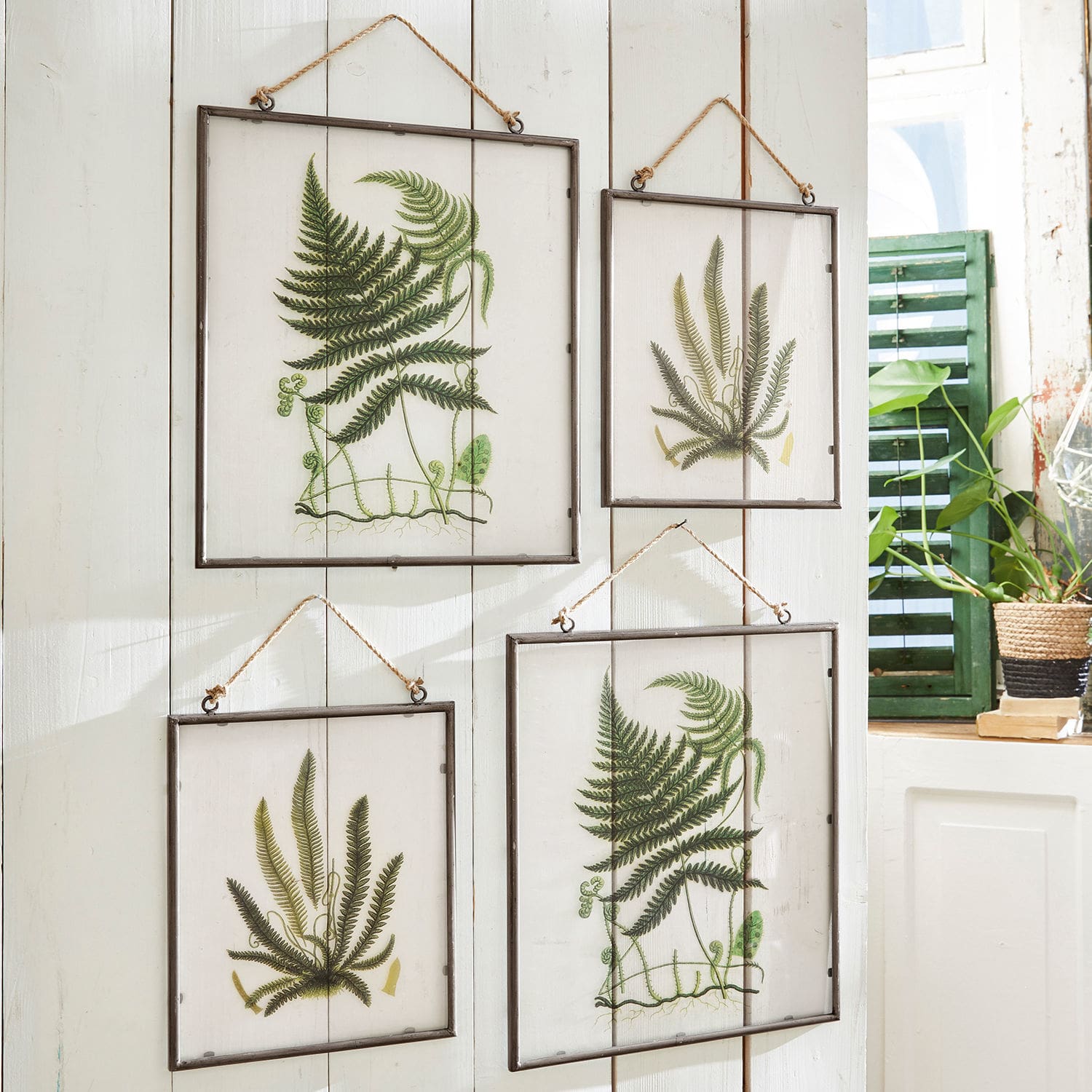 Lot de 4 tableaux Vallauris