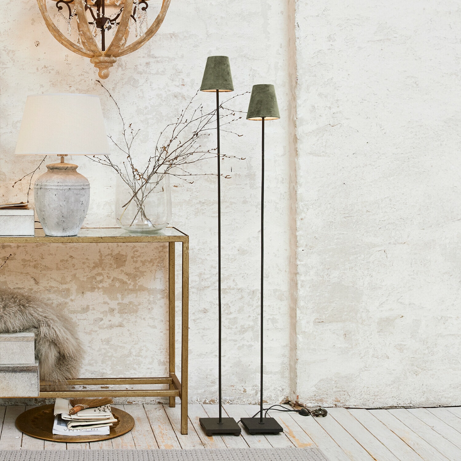 Staande lamp set van 2 Tacoma