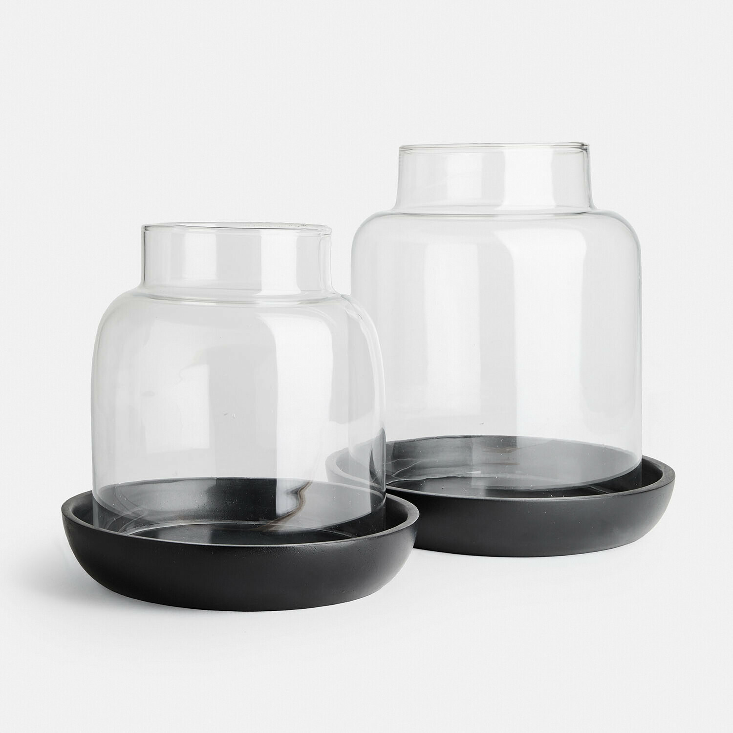 Windlicht set van 2 Venturio