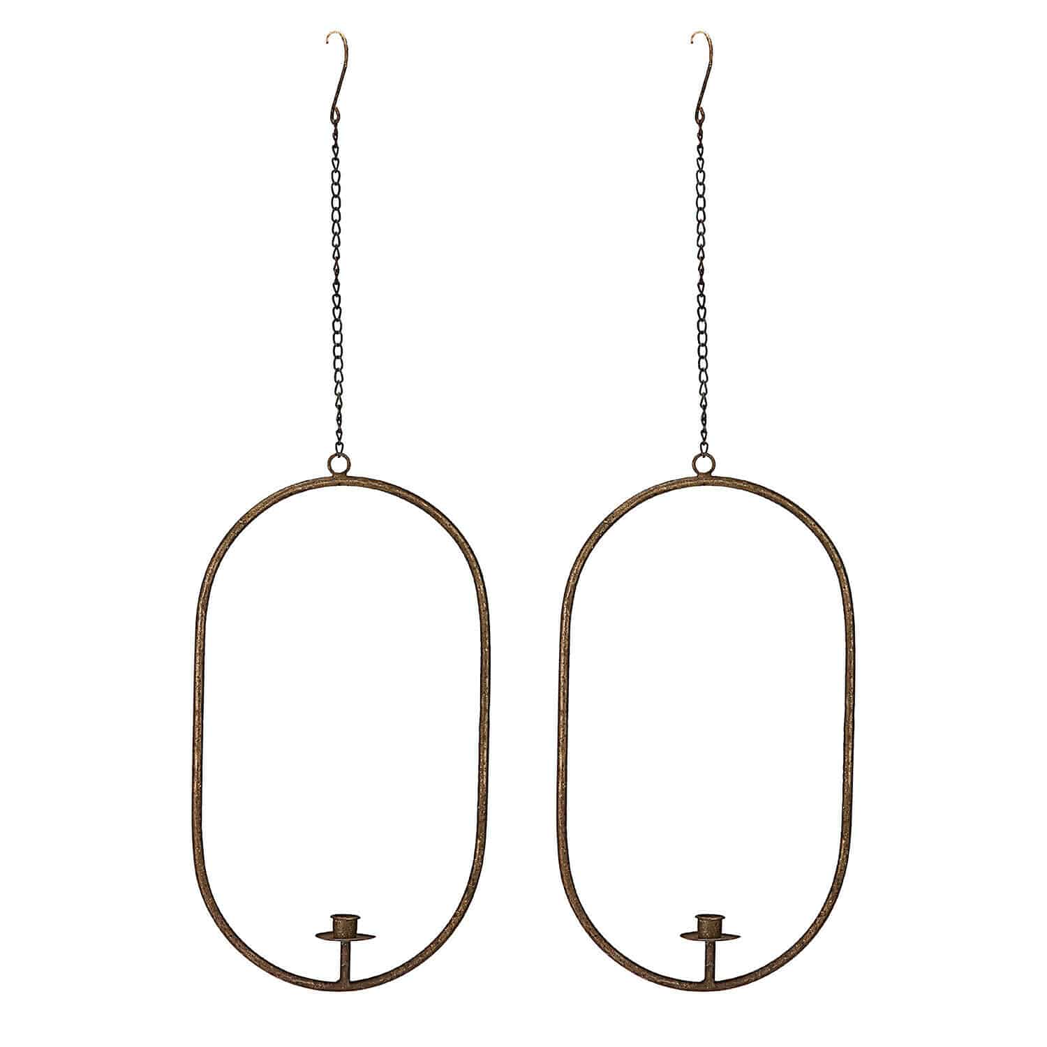 Lot de 2 bougeoirs Atelier Lumière