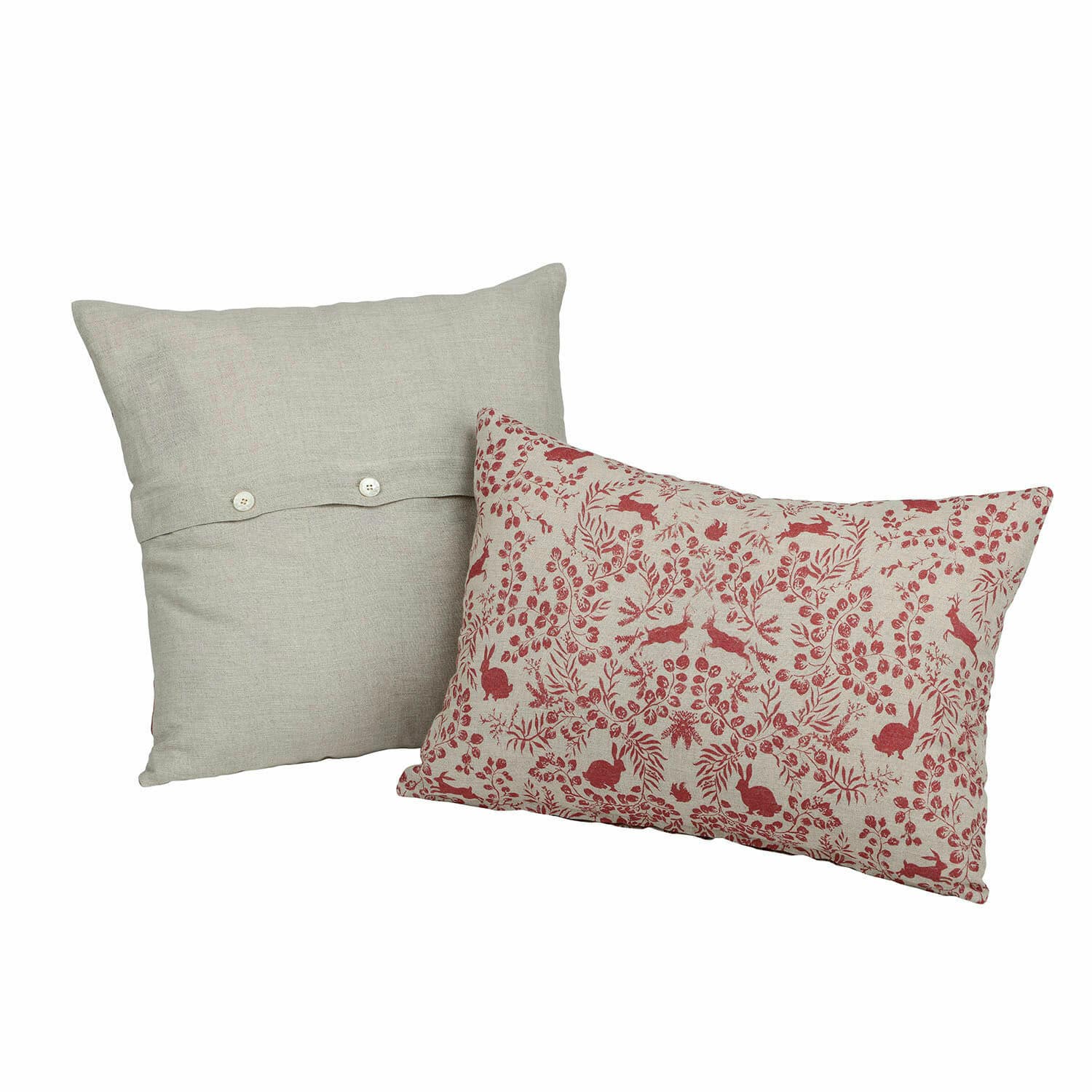 Lot de 2 housses de coussins Merry Christmas