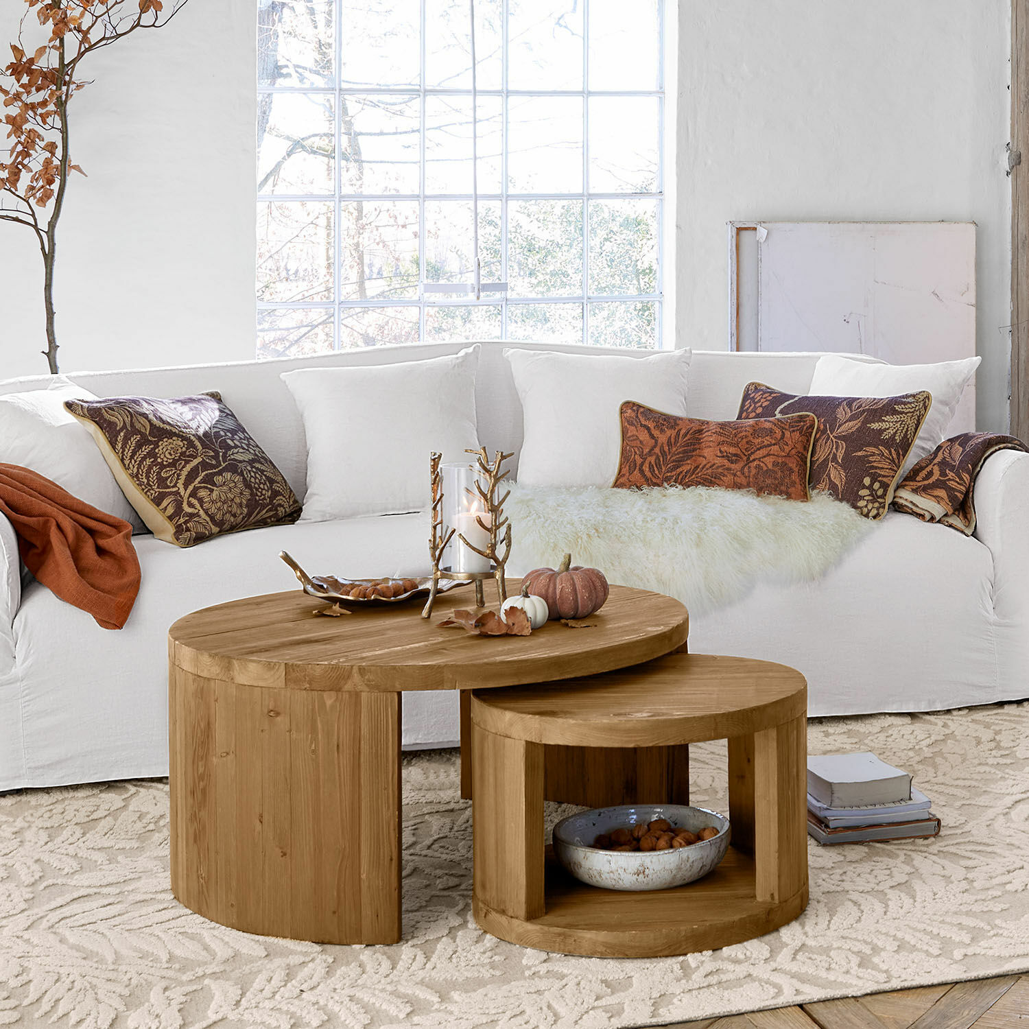 Lot de 3 housses de coussins Carivelle