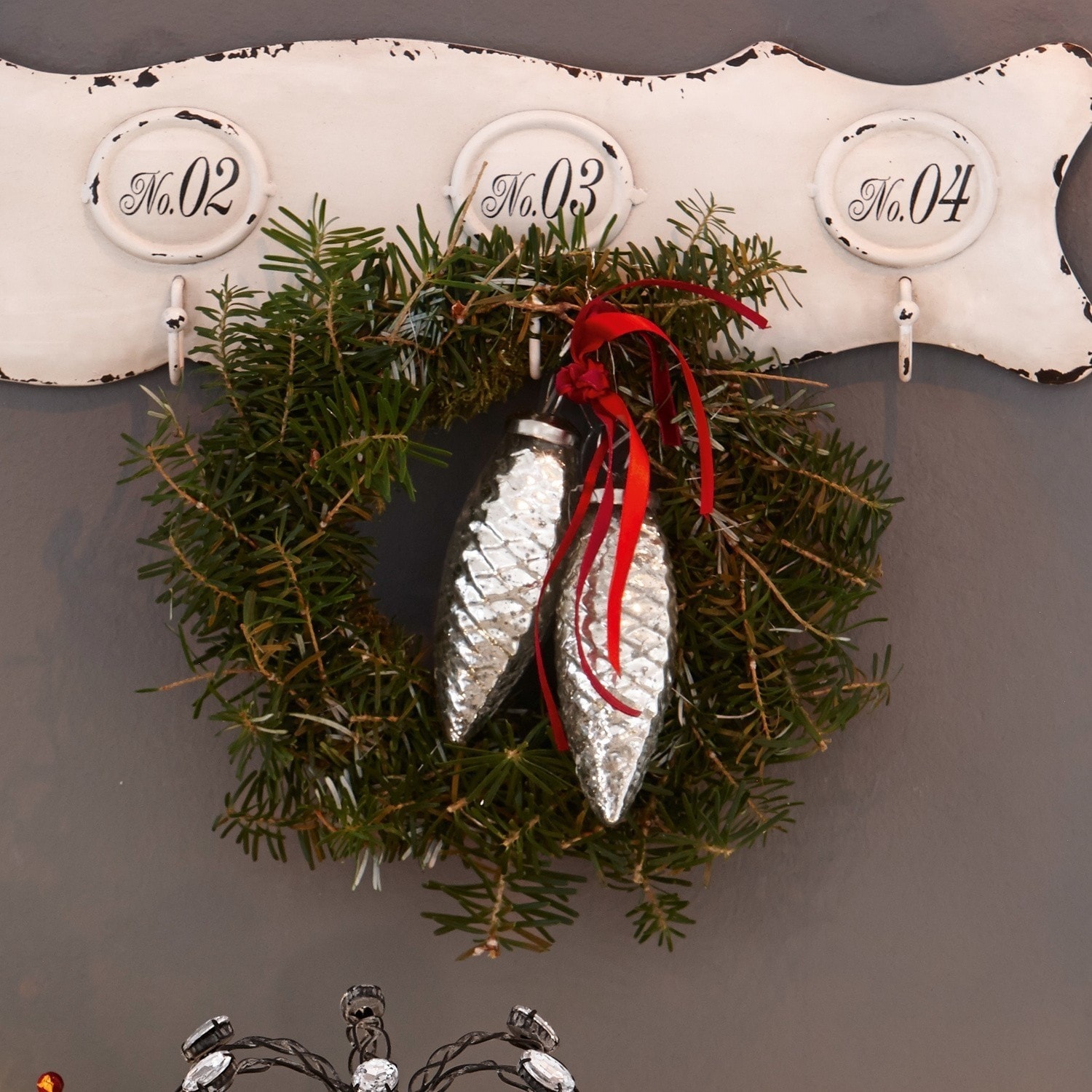 Lot de 6 décorations de Noël Bondon