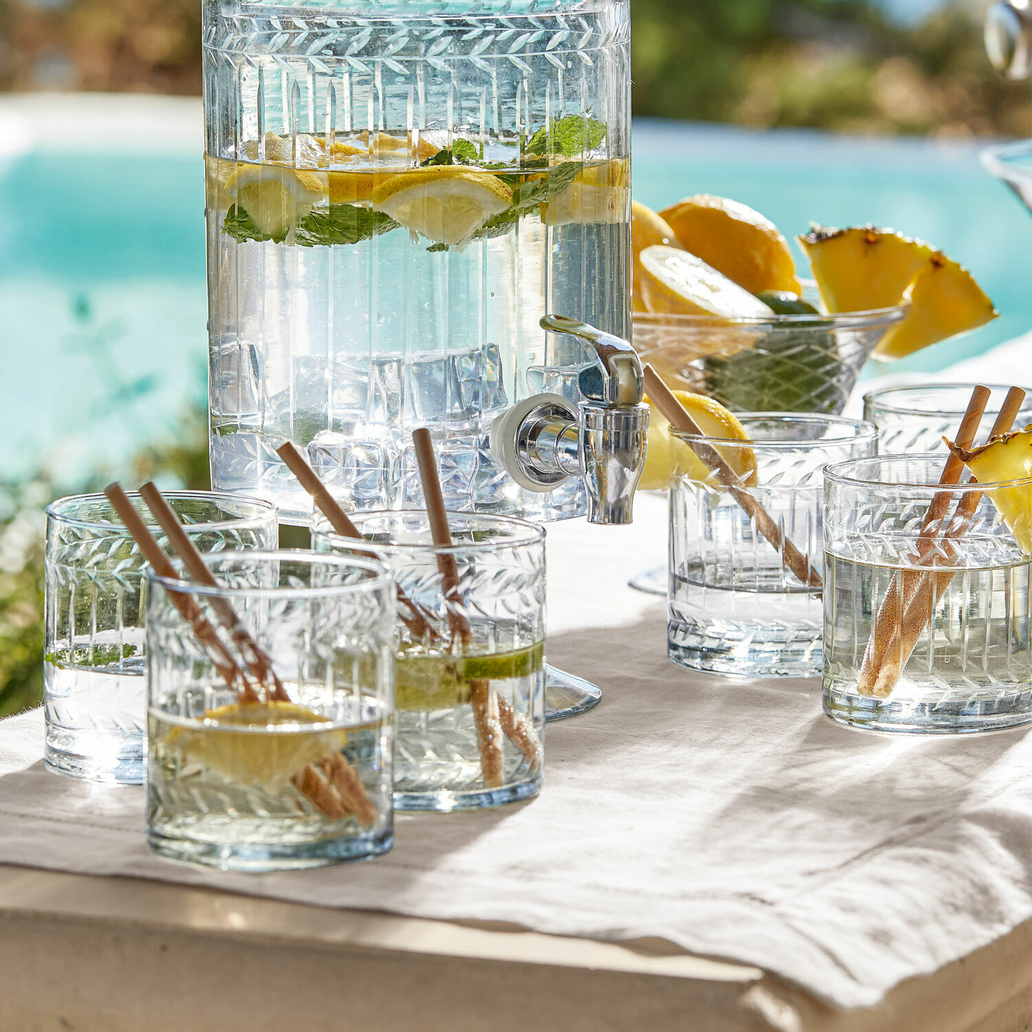 Lot de 6 verres Padiès