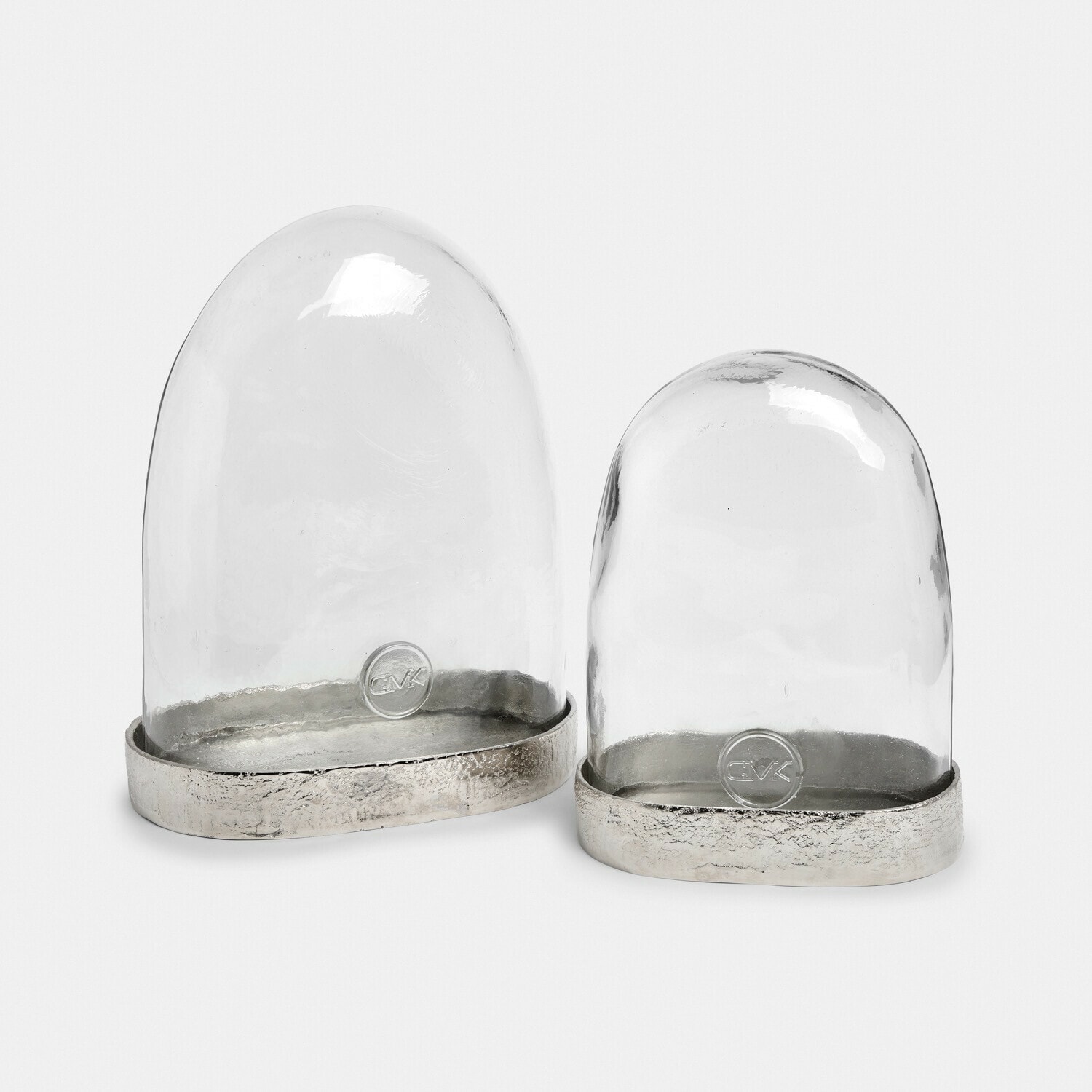 Glazen stolp set van 2 Brévaline Glazen stolp set van 2 Brévaline