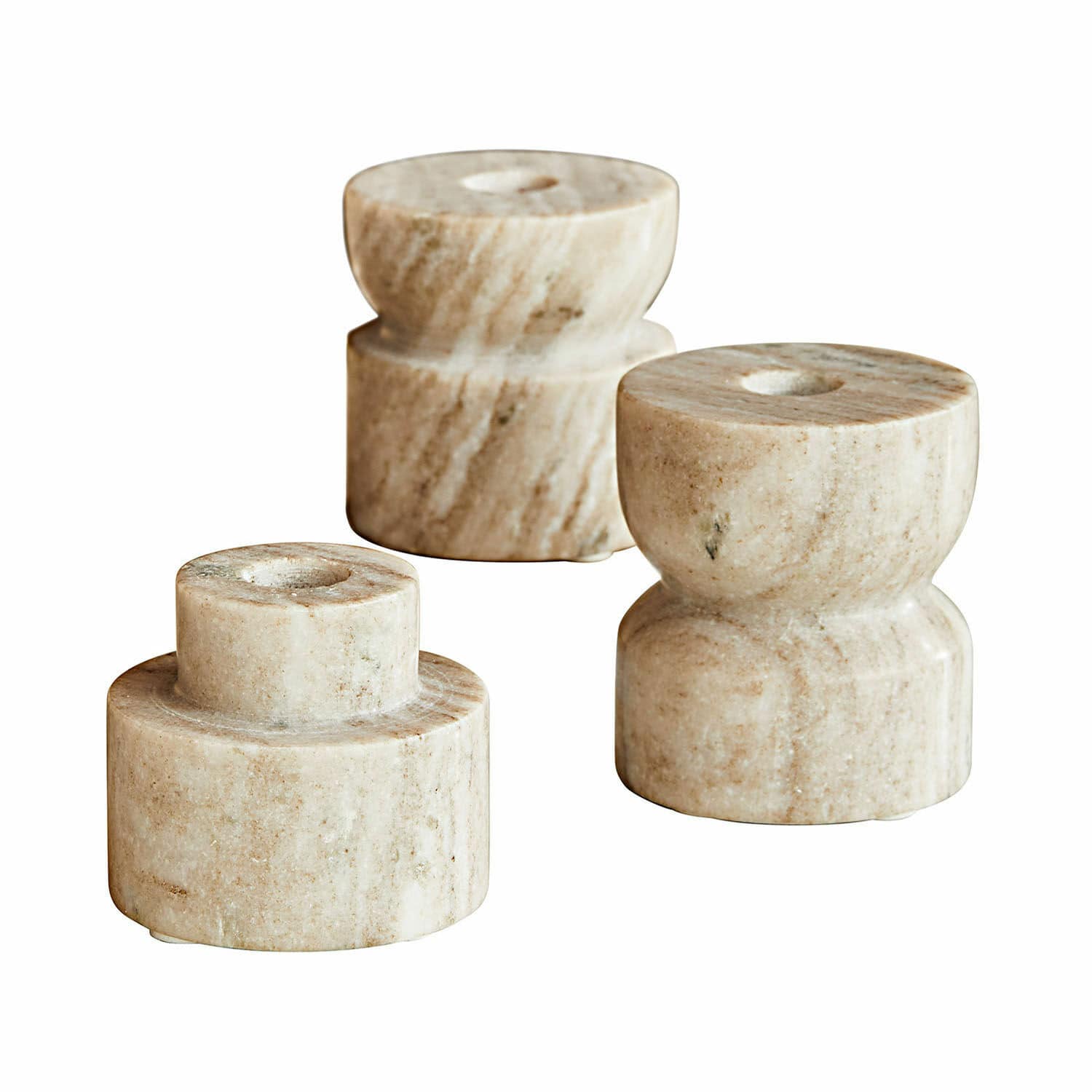 Lot de 3 bougeoirs Ulxeno