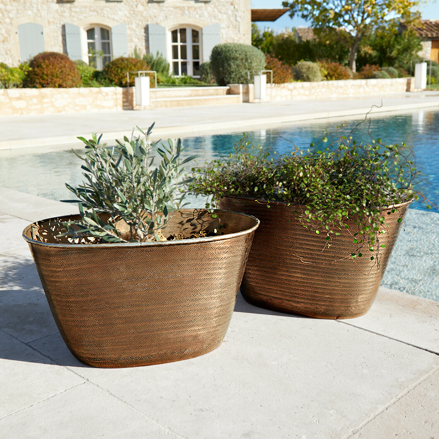Lot de 2 cache-pots Rinalo